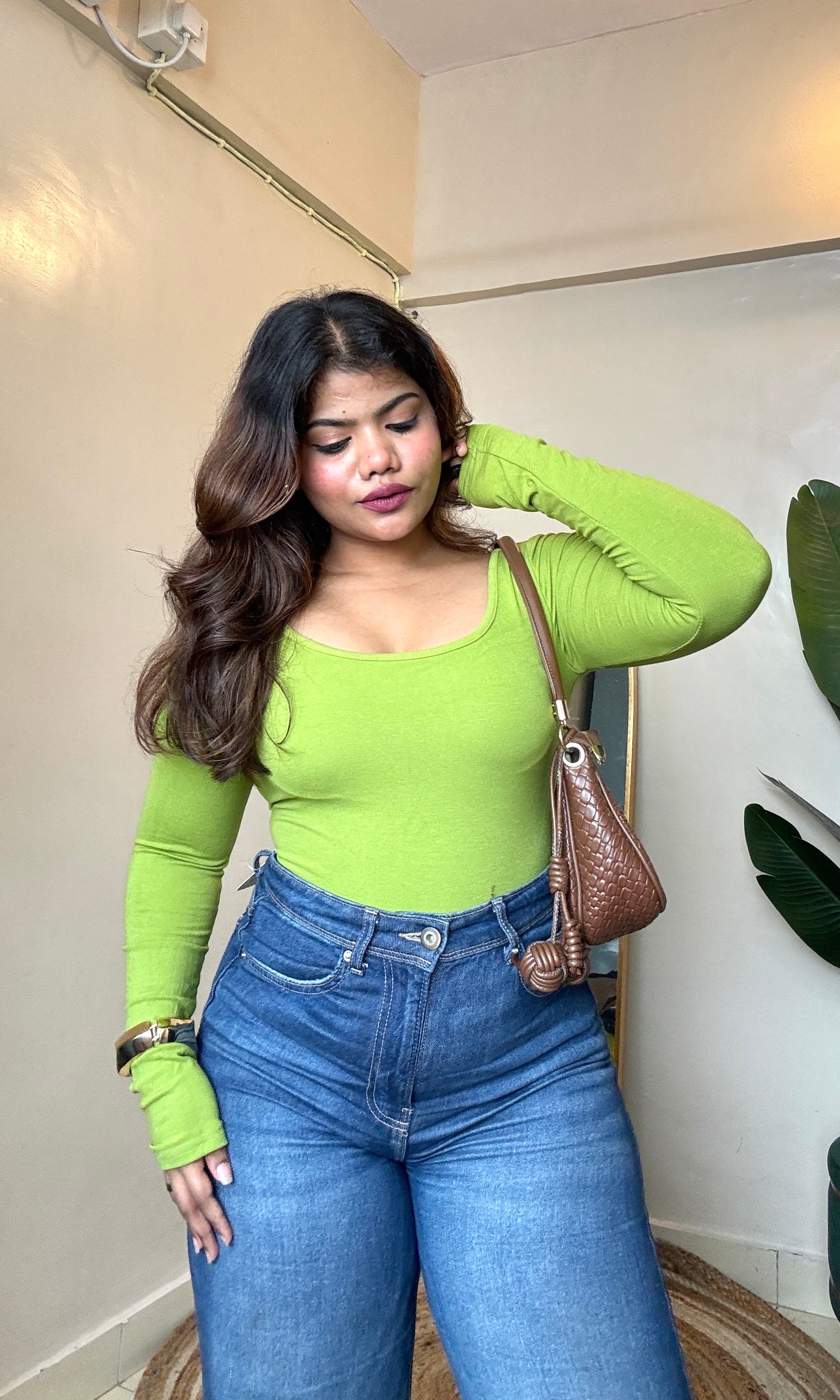 Back Crossover Wrap Top