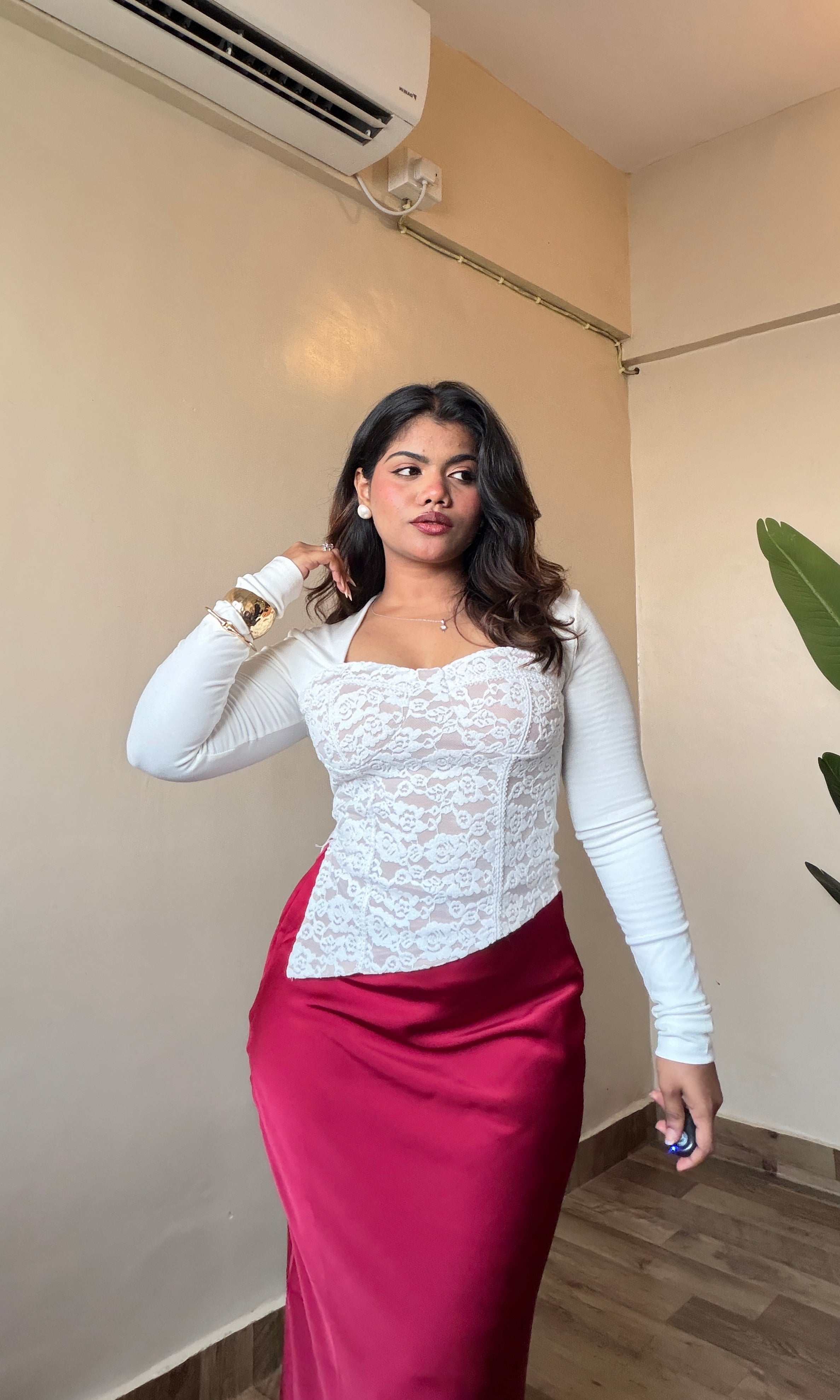 Premium Structured Lacy Corset