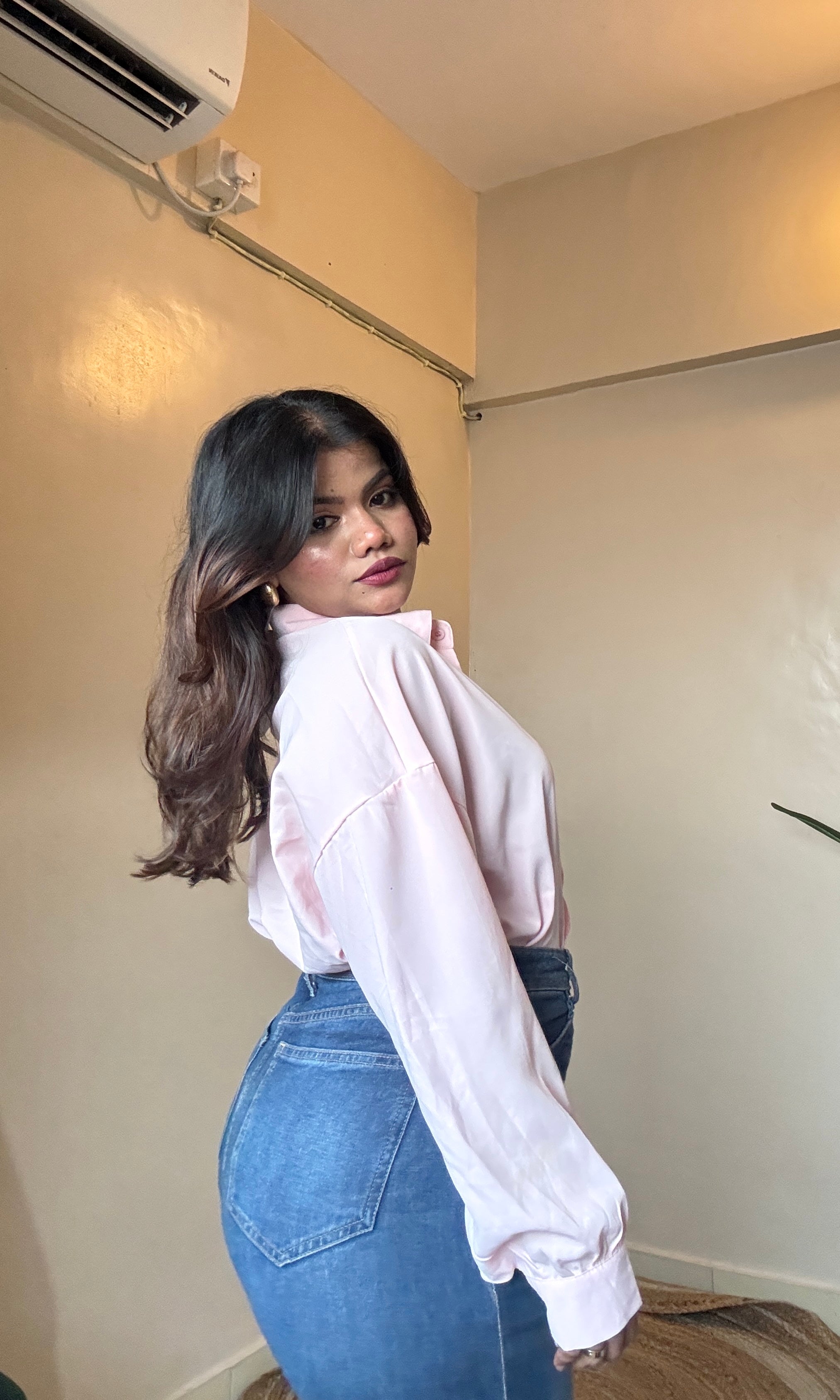 Light Pink Imported Shirt