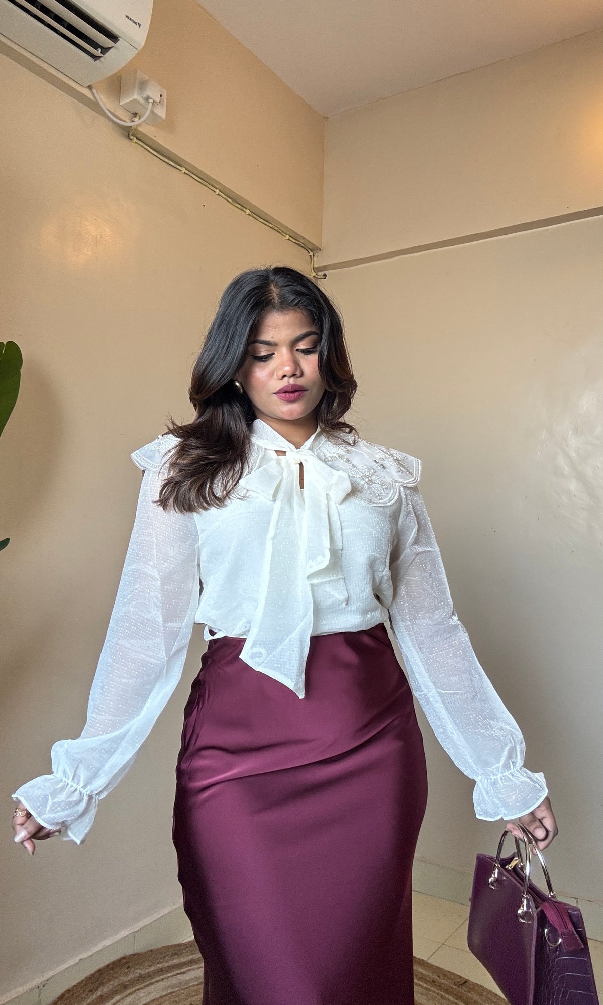 Premium Organza Blouse Shirt