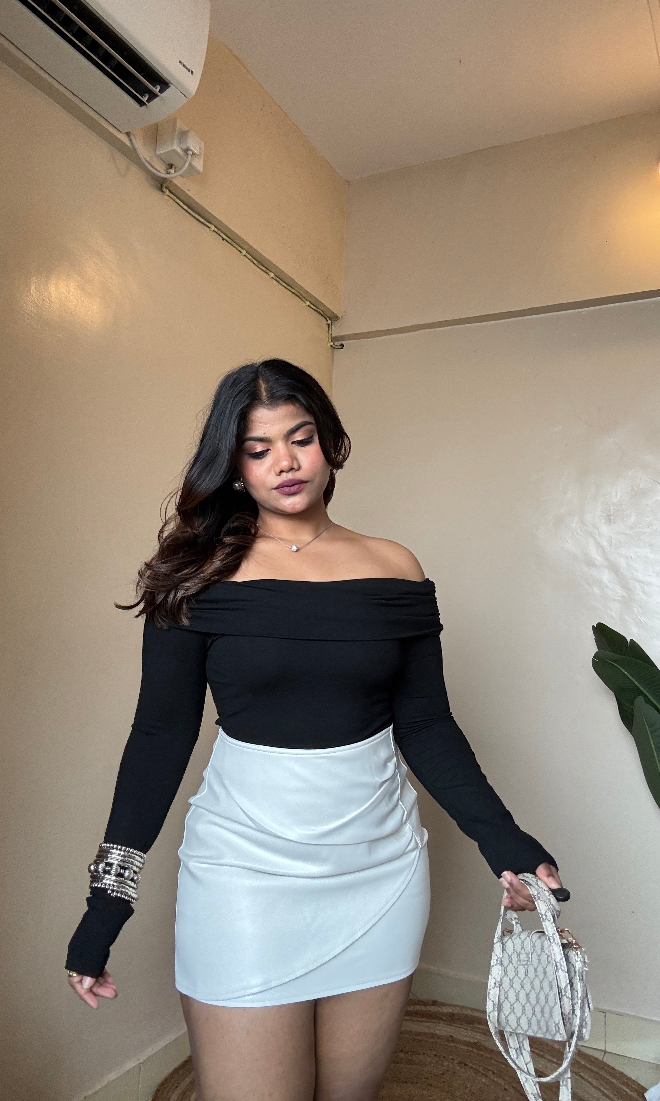 Off-Shoulder Bodysuit