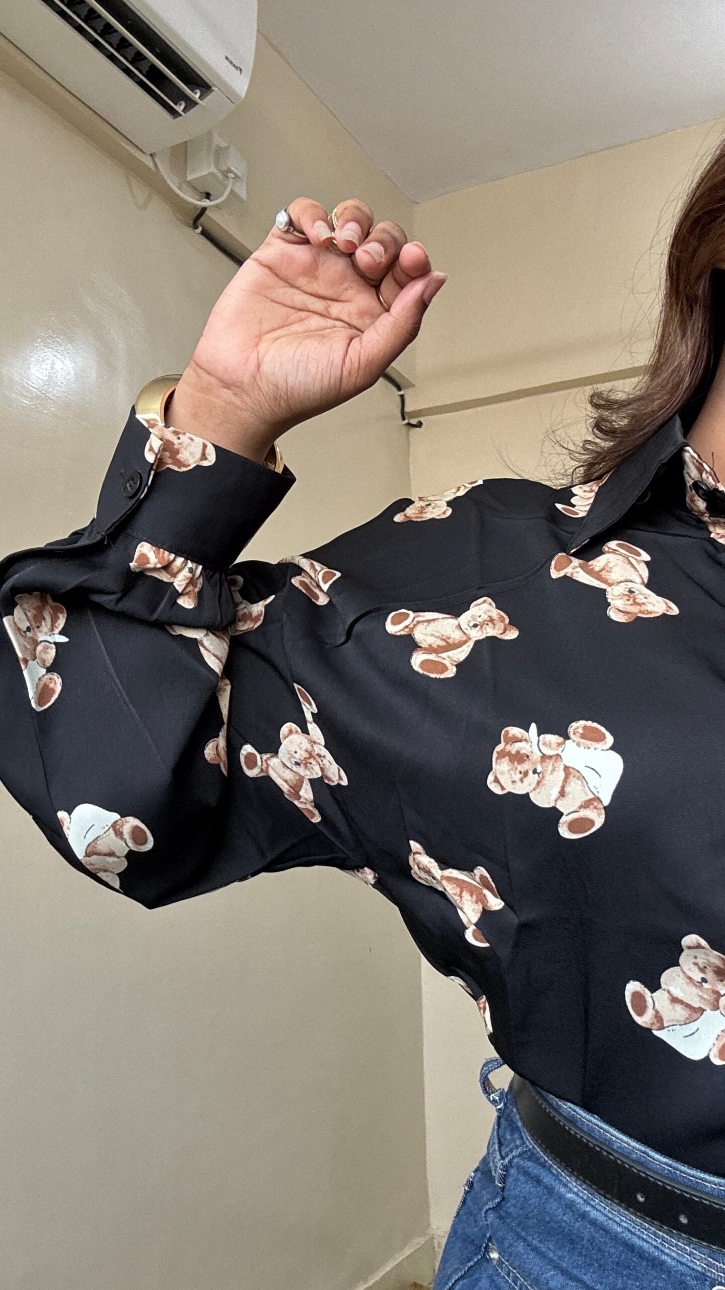 Teddy Print Shirt