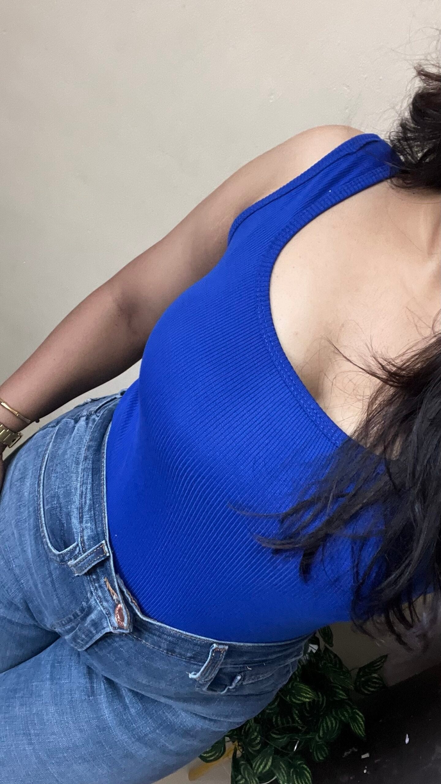 Blue Tank Top