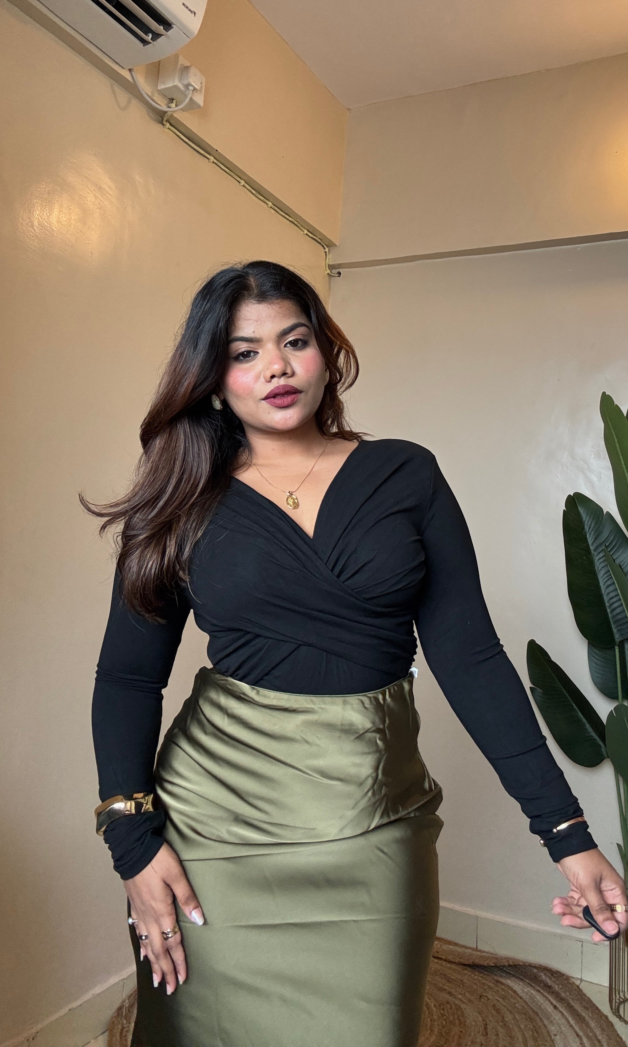 Crossover Wrap Top