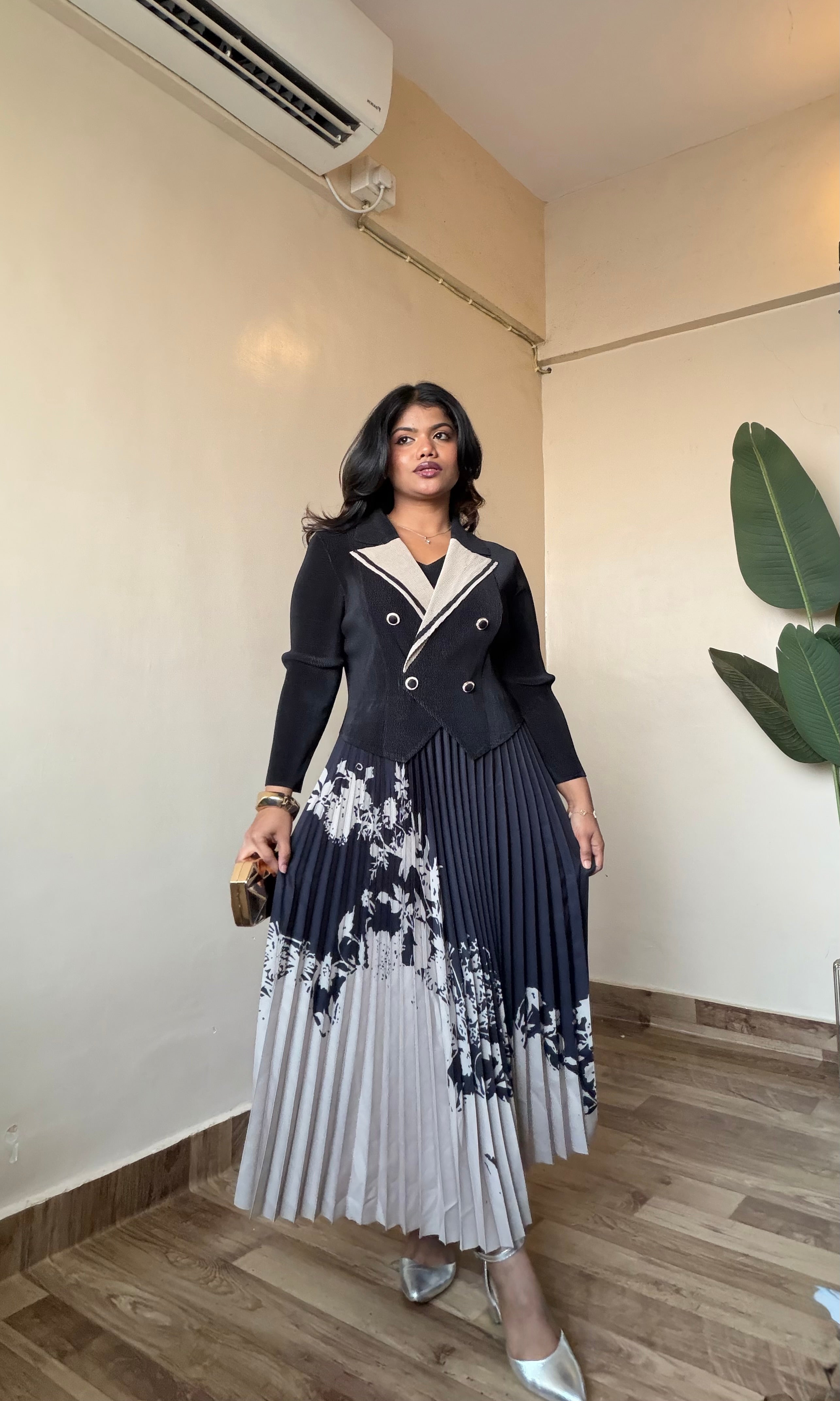 Premium Classy Wrinkle Magic Dress