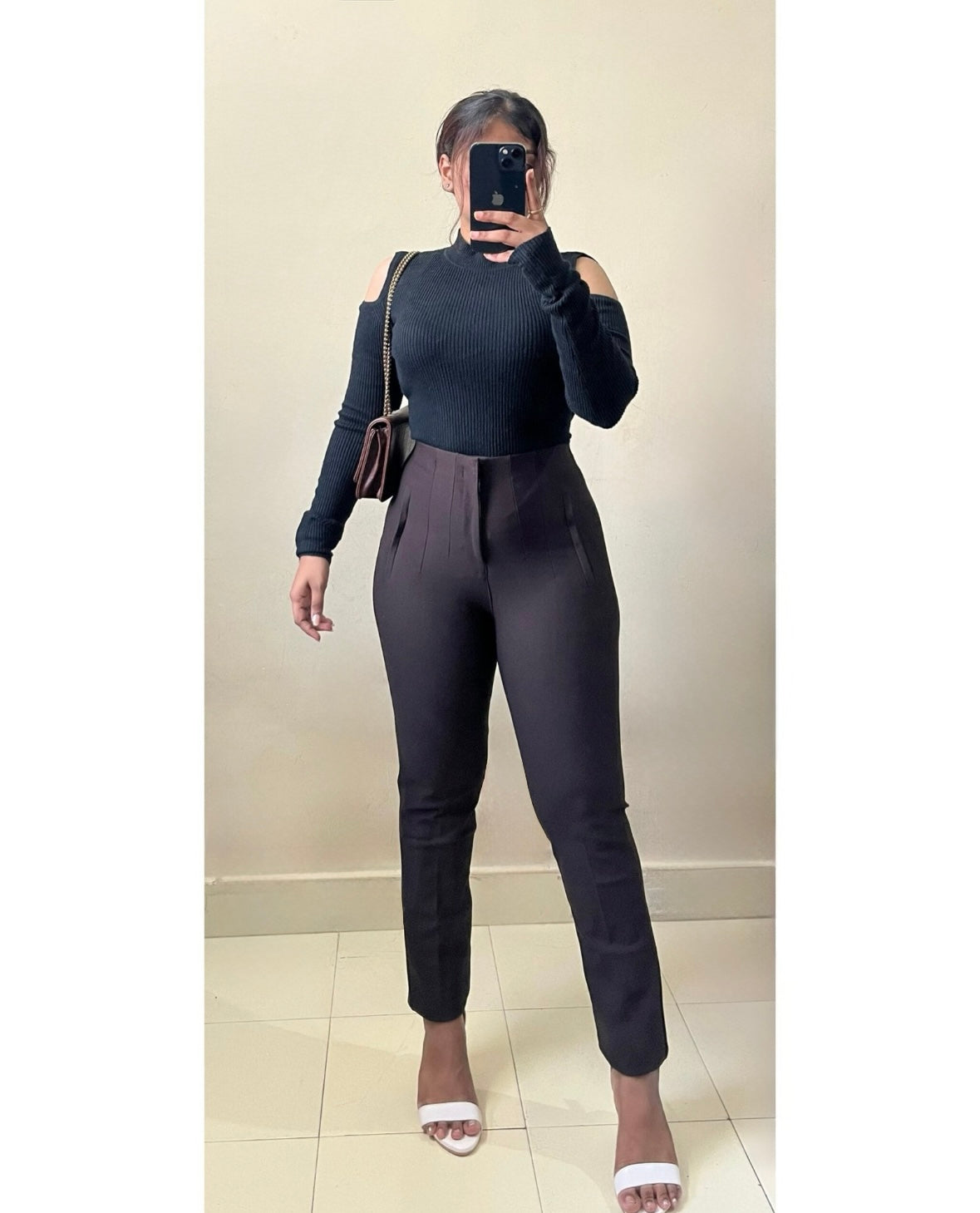 Bestseller Brown High Waist Trouser