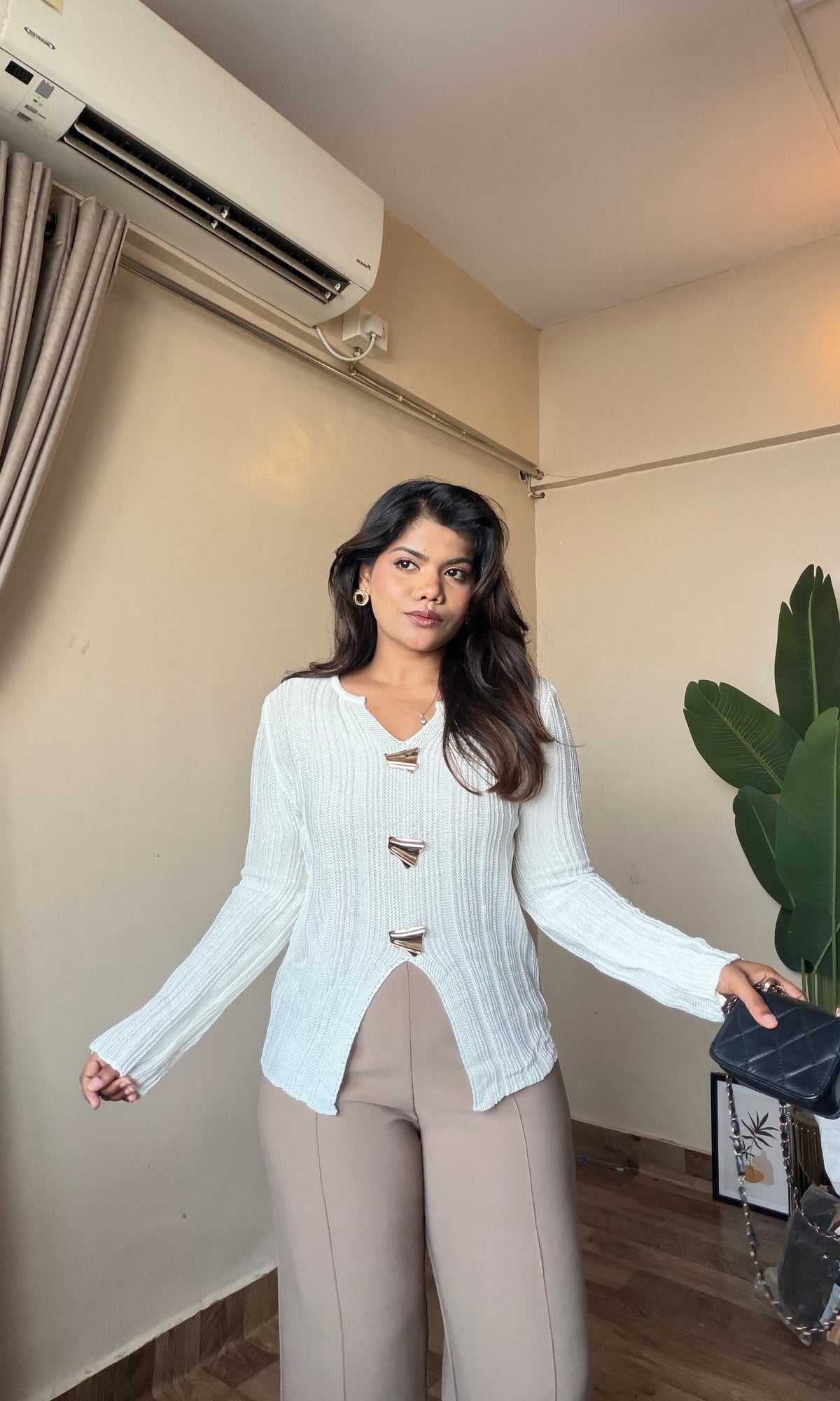 Crochet With Matallic Detailing