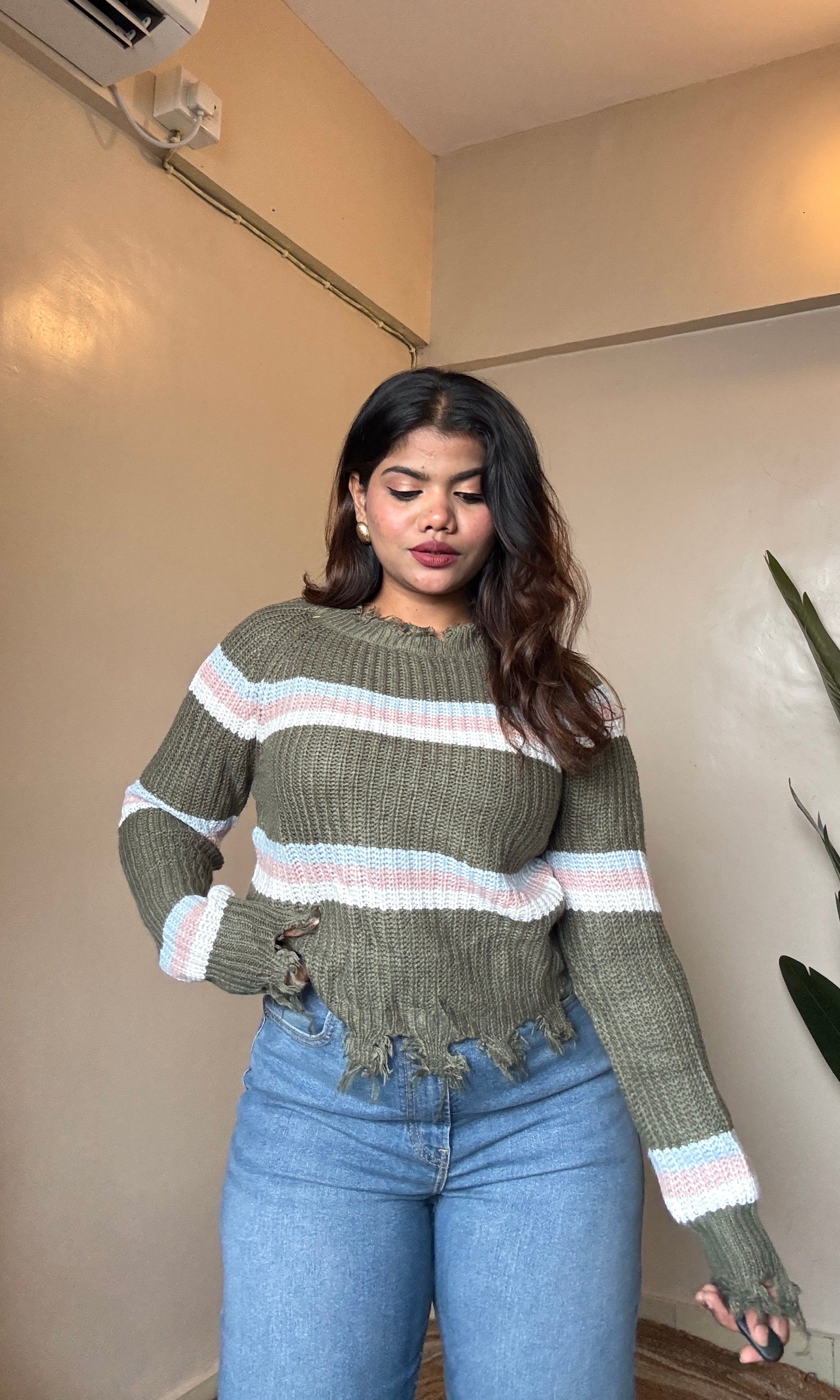 Olive Green Pullover