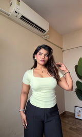 Basic Square Neck Top