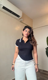 Fitted Polo T-Shirt