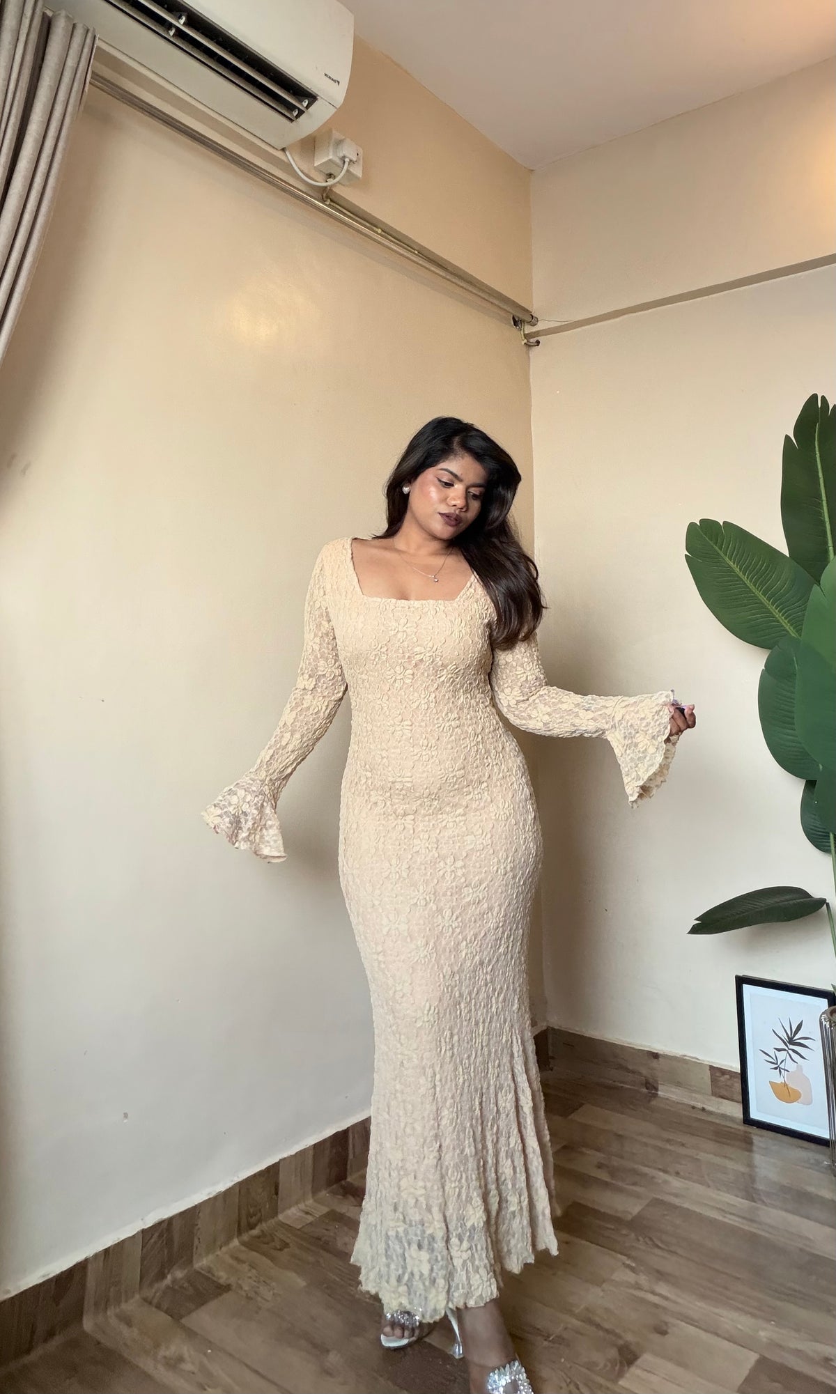 Lacework BodyFitted Dresss