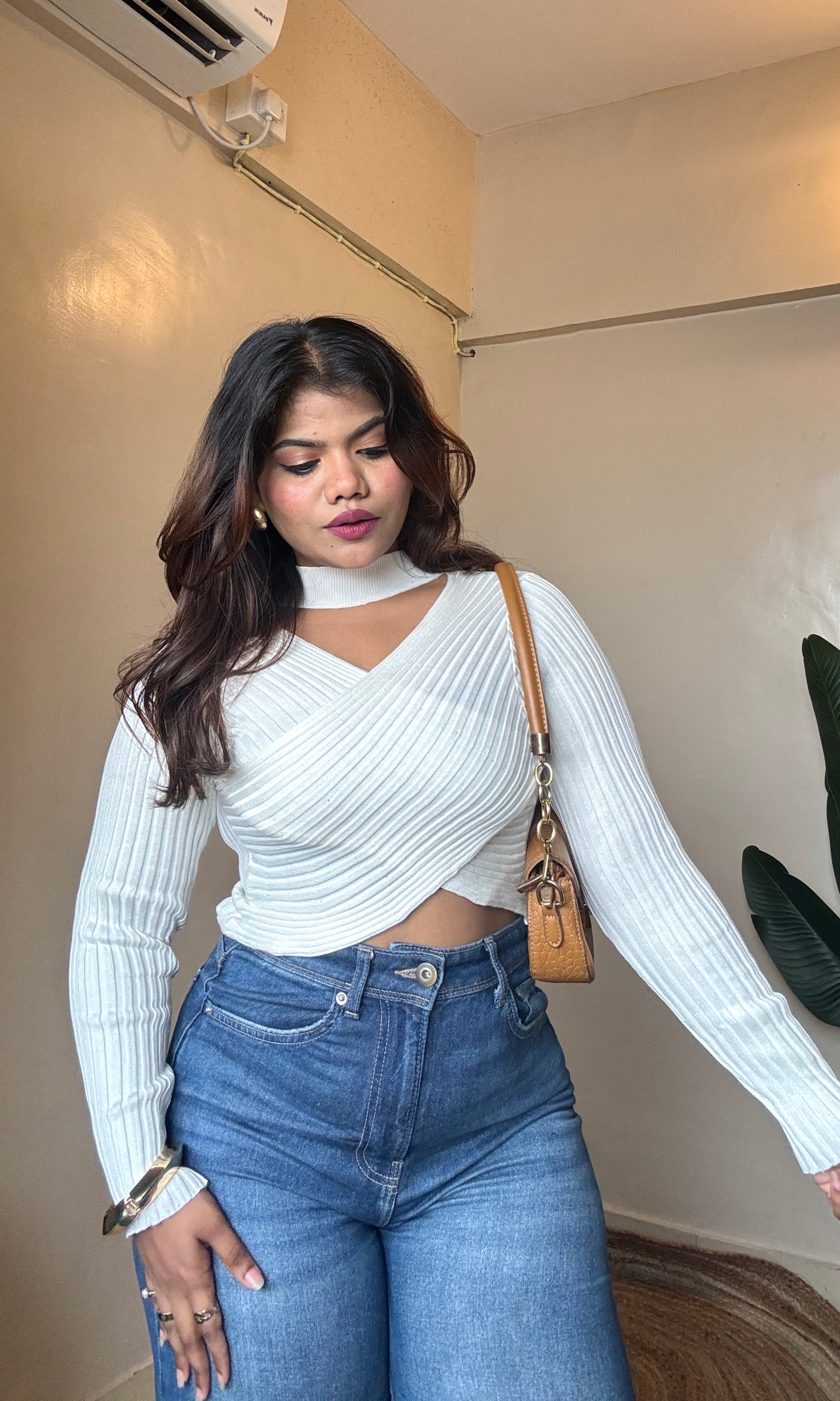 Crossover Wrap Top