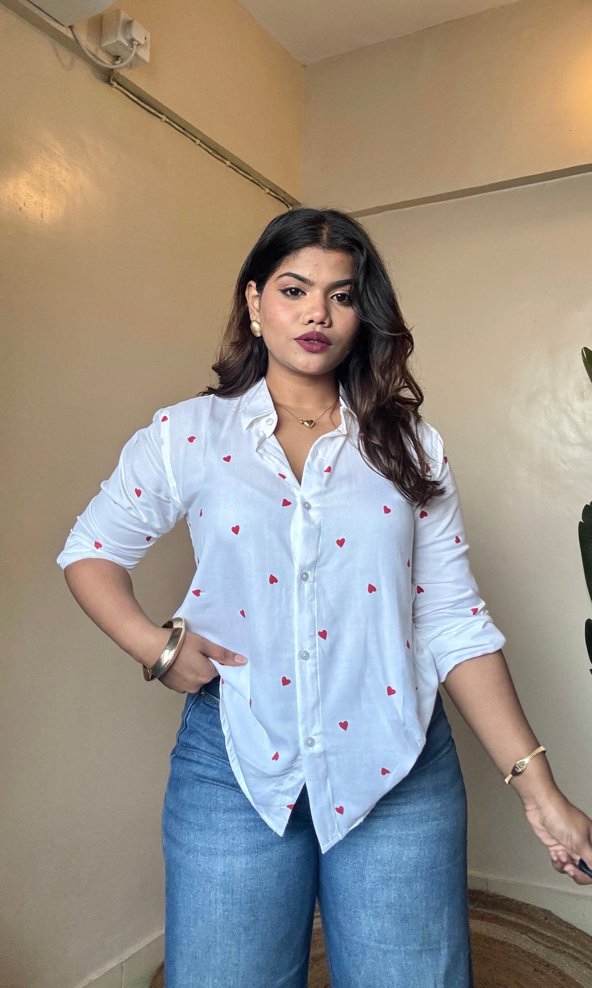 Bestseller Heart Print Shirt