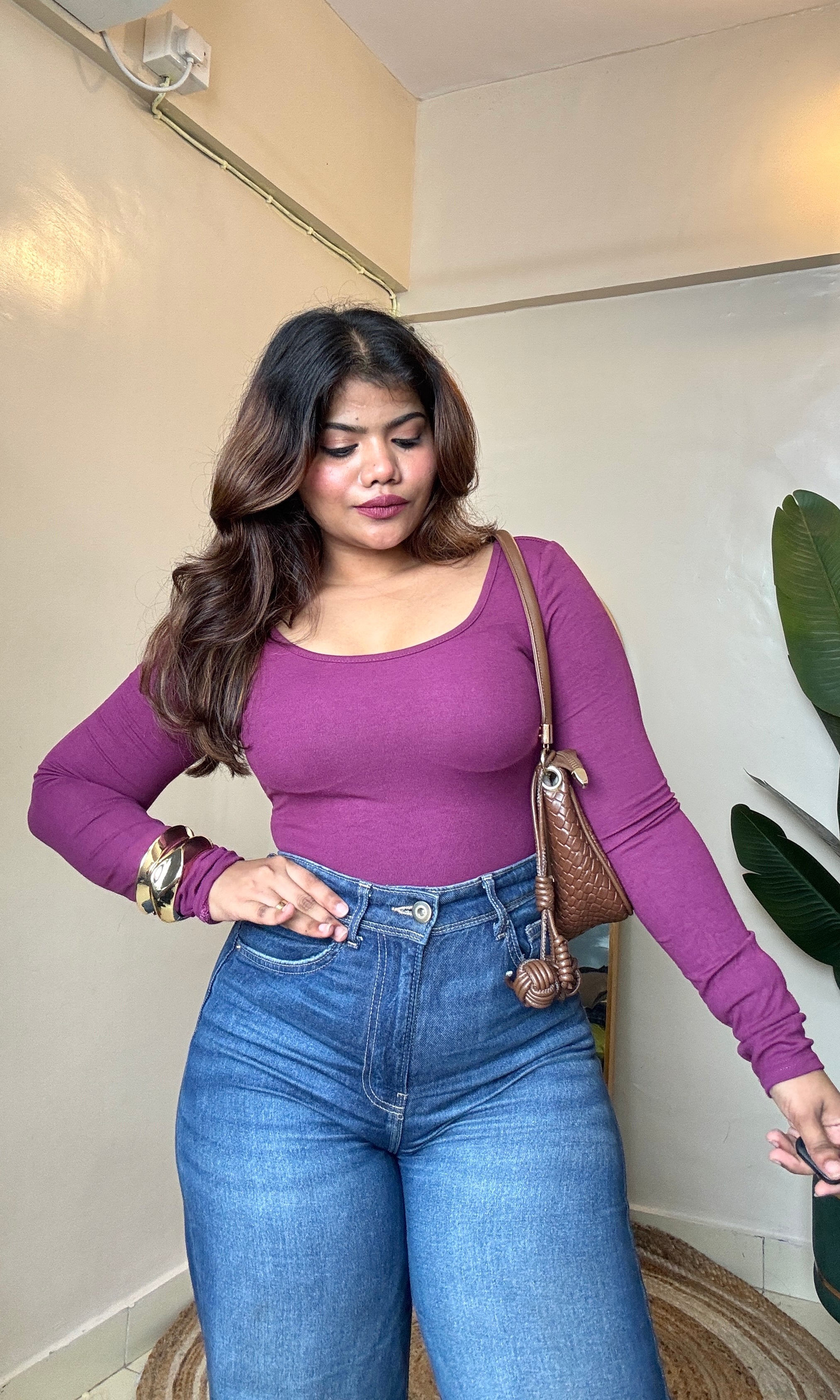 Back Crossover Wrap Top