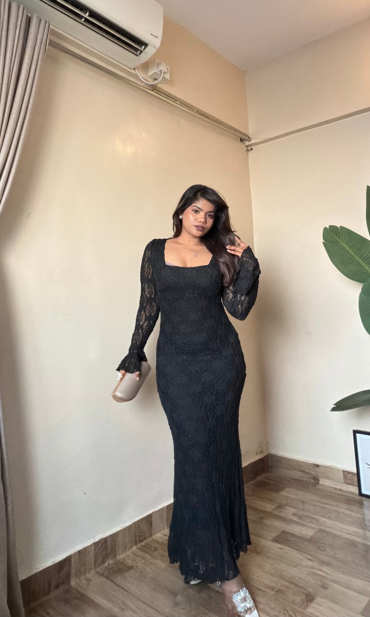 Lacework BodyFitted Dresss