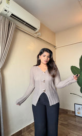 Crochet With Matallic Detailing