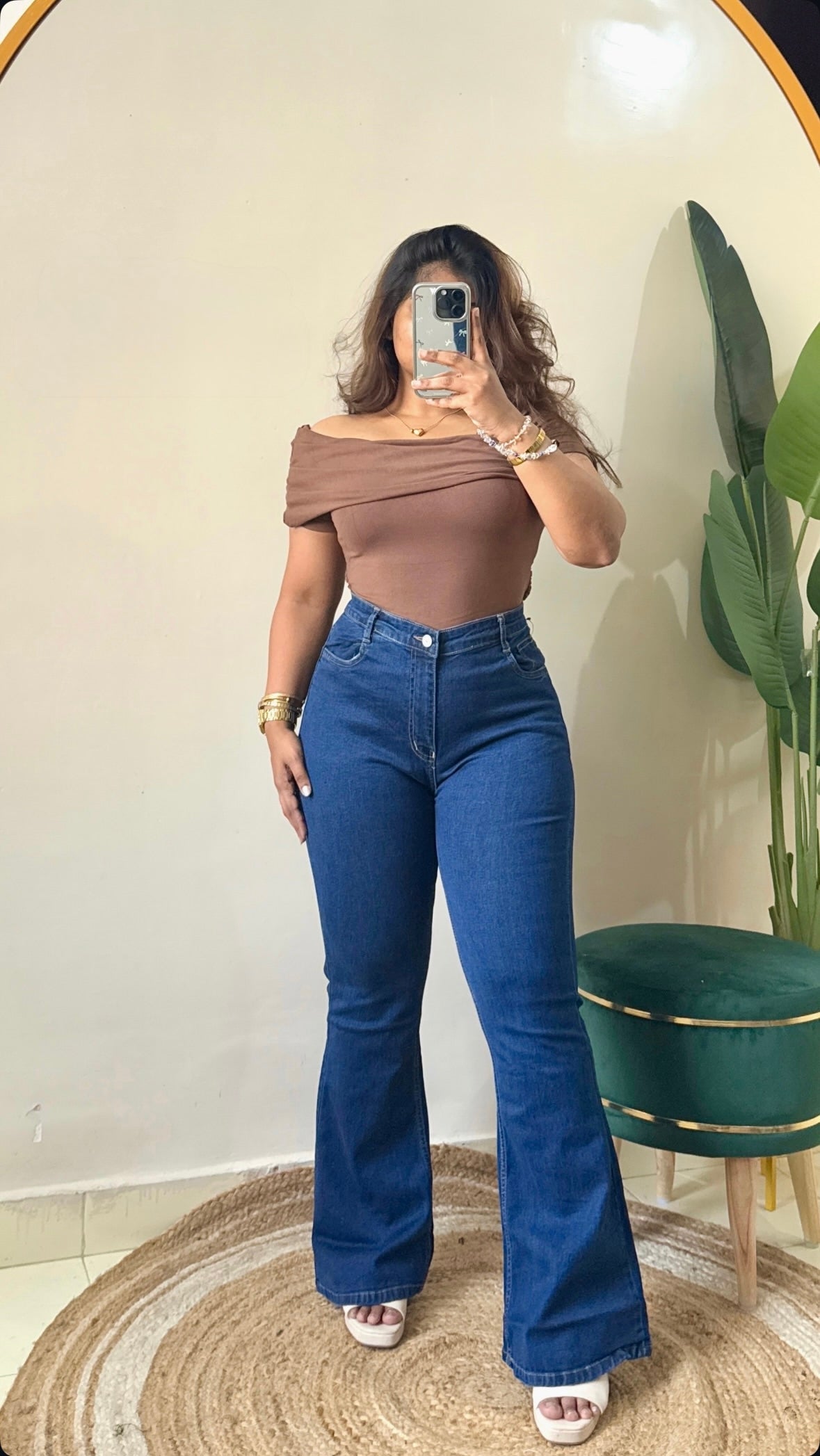 Bestseller High Waist Bootcut Jeans