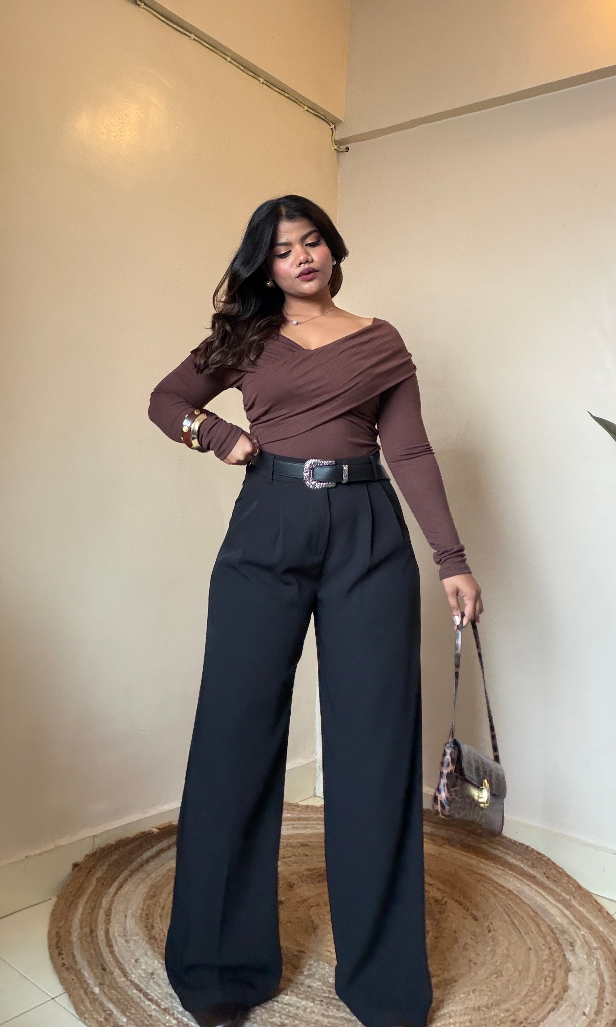 Premium Black Tailored Pants