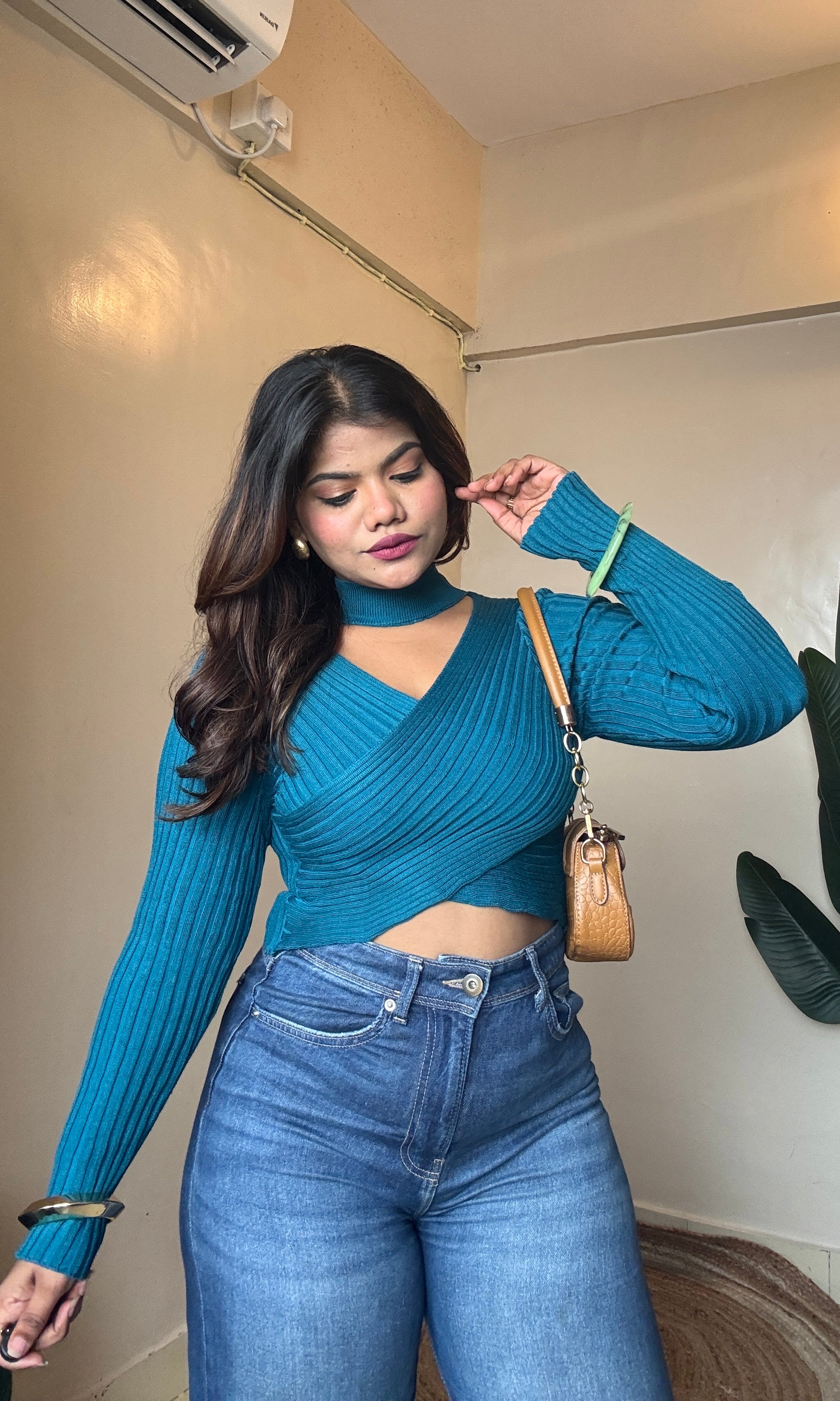 Crossover Wrap Top