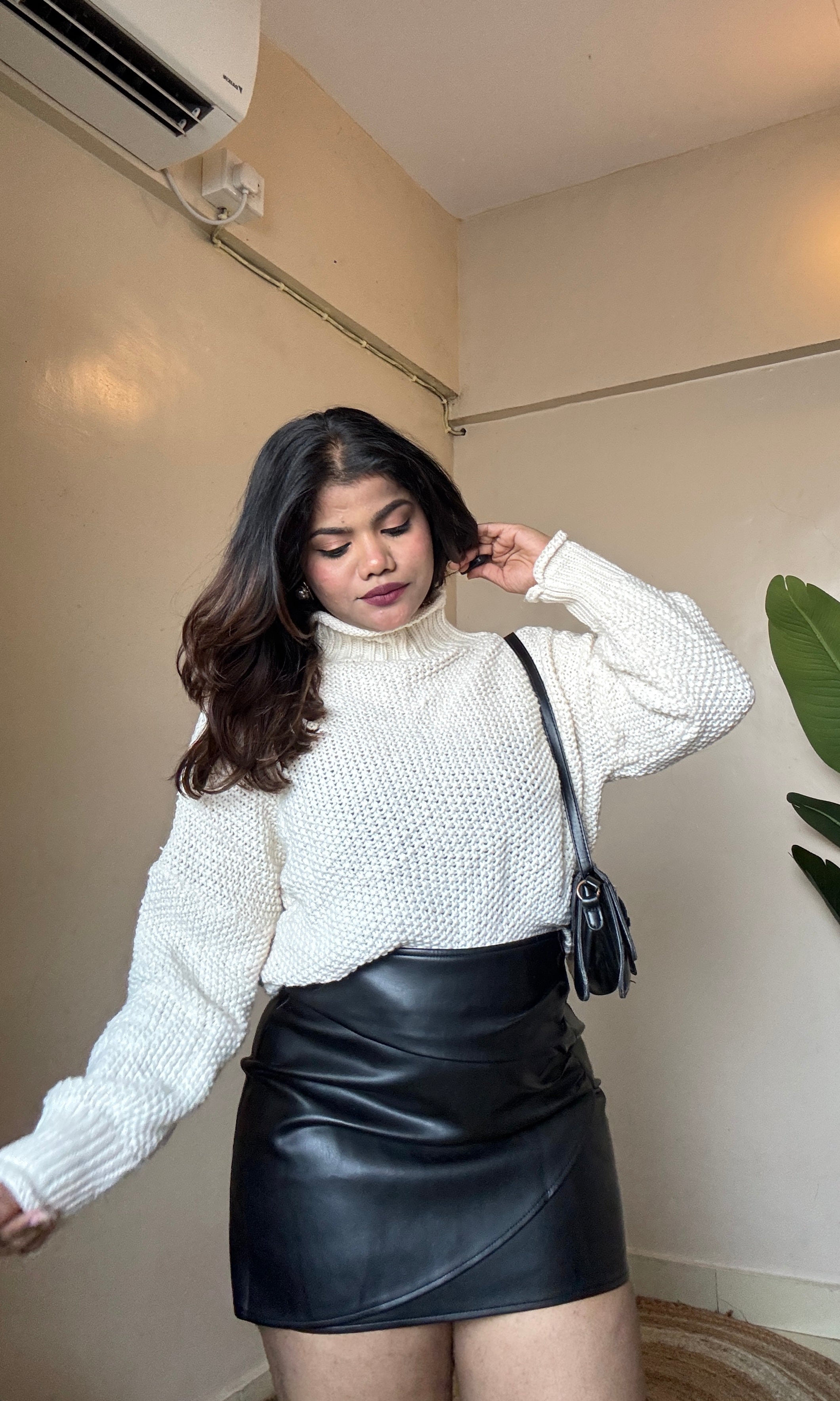 Off-White Knit Pullover