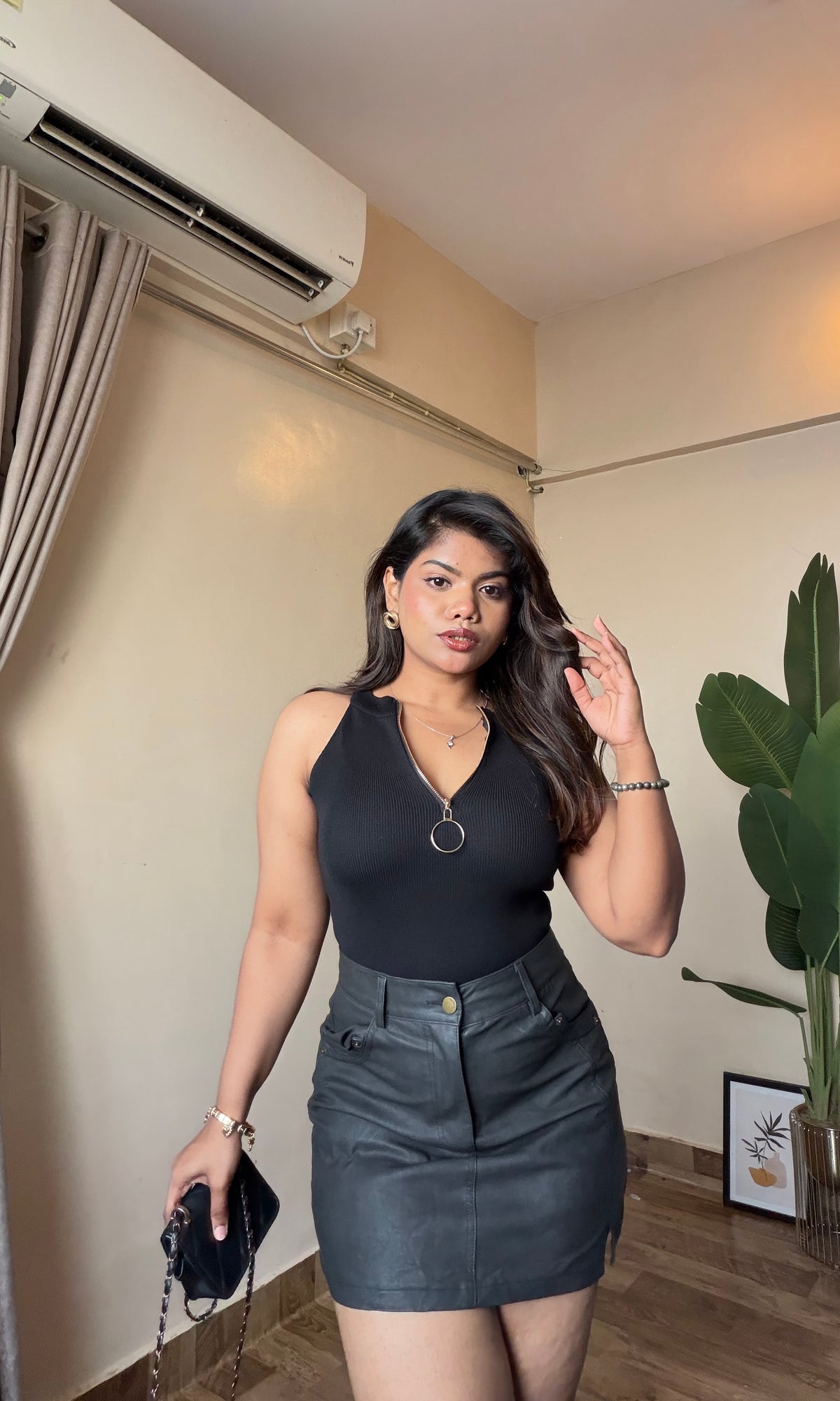 Zipper Solid Top