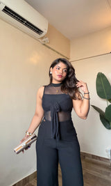 Mesh Knot Detailing In-Built Padded Top