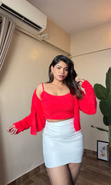 Cardigan & Tank Top Set