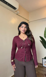 Structured Tie-Up Detailing Top
