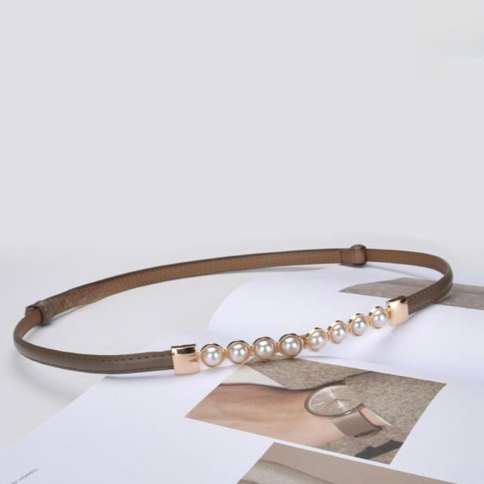 Stylish Pearl Work Hook Belt