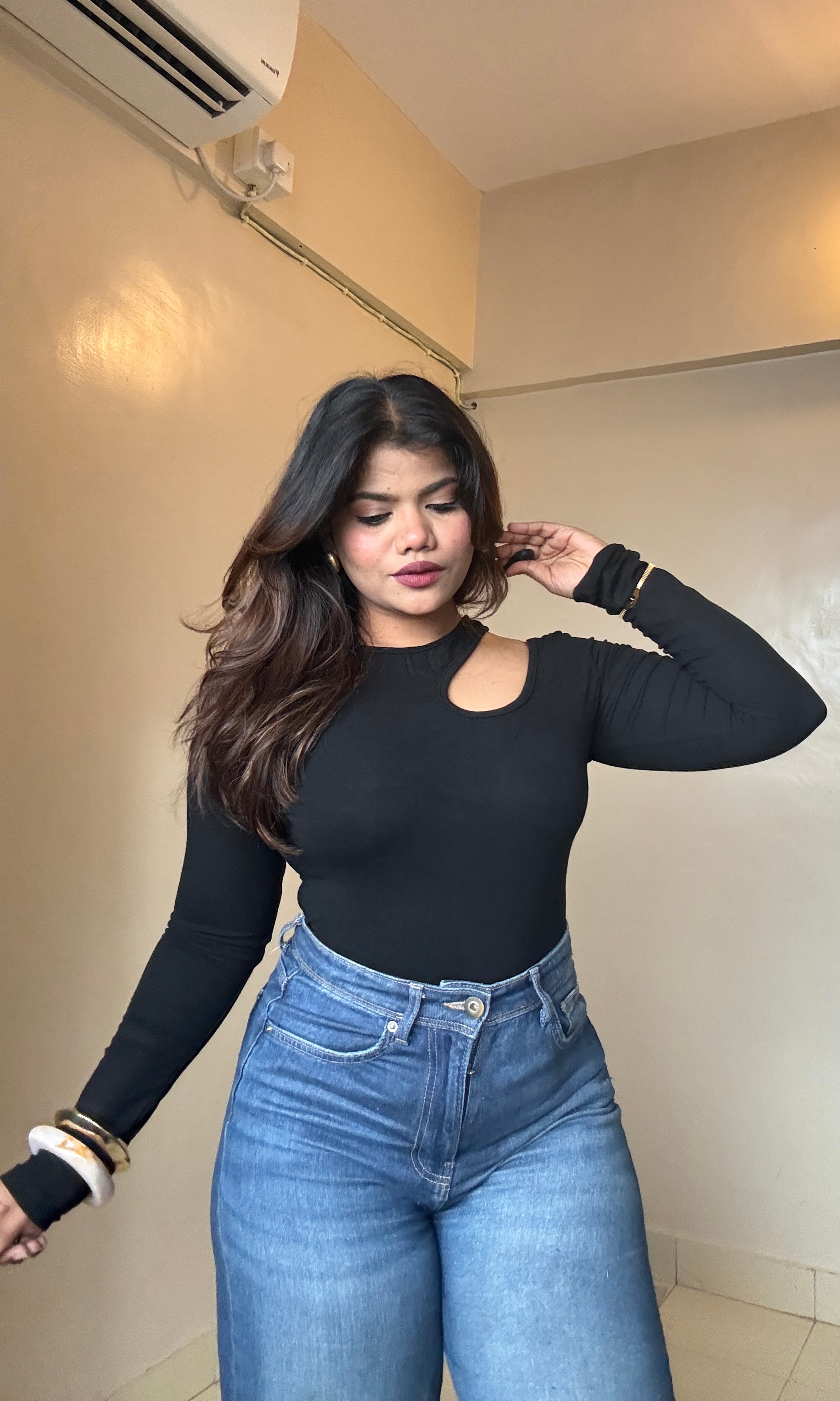 Cut-Out Bodyfitted Top