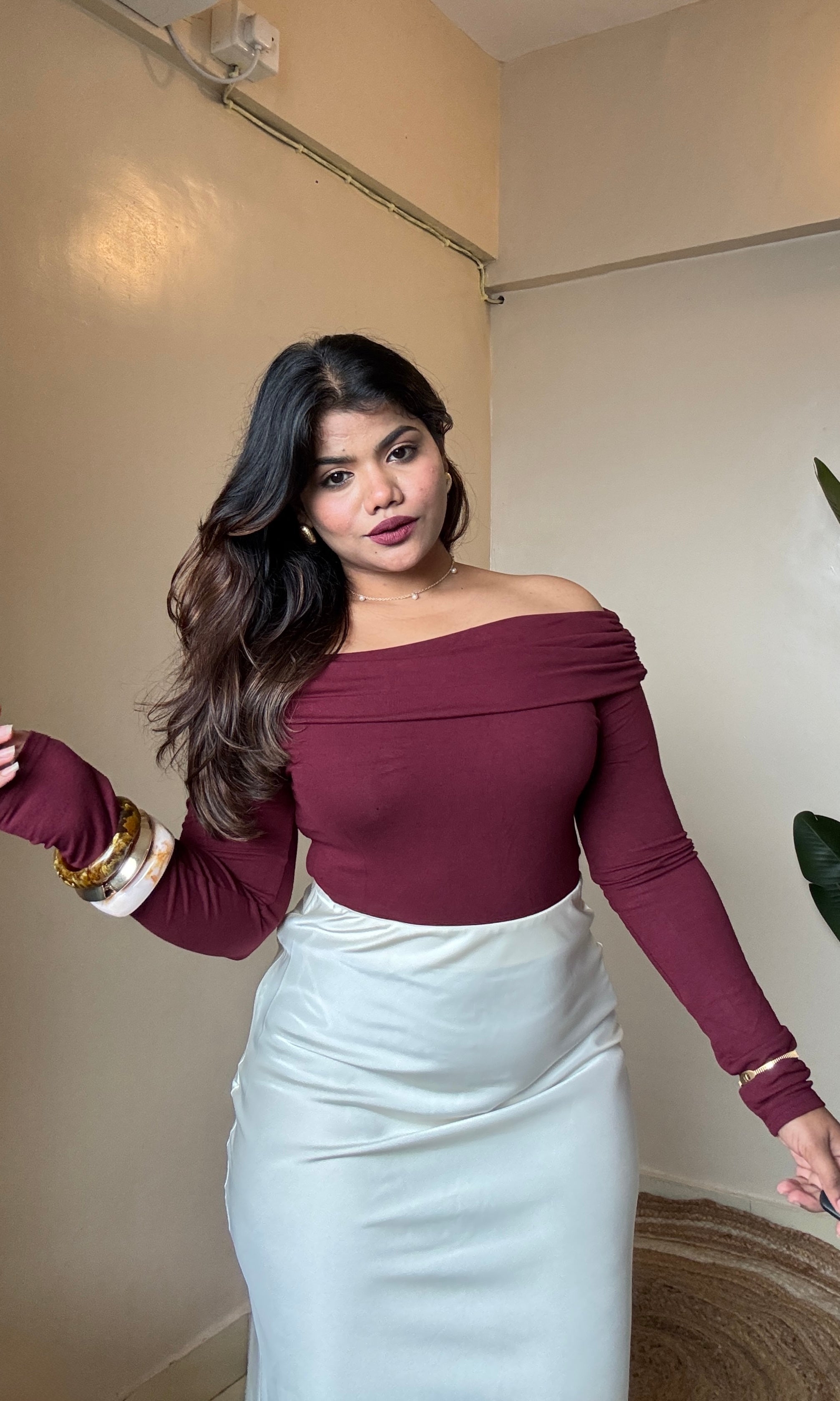 Off-Shoulder Bodysuit