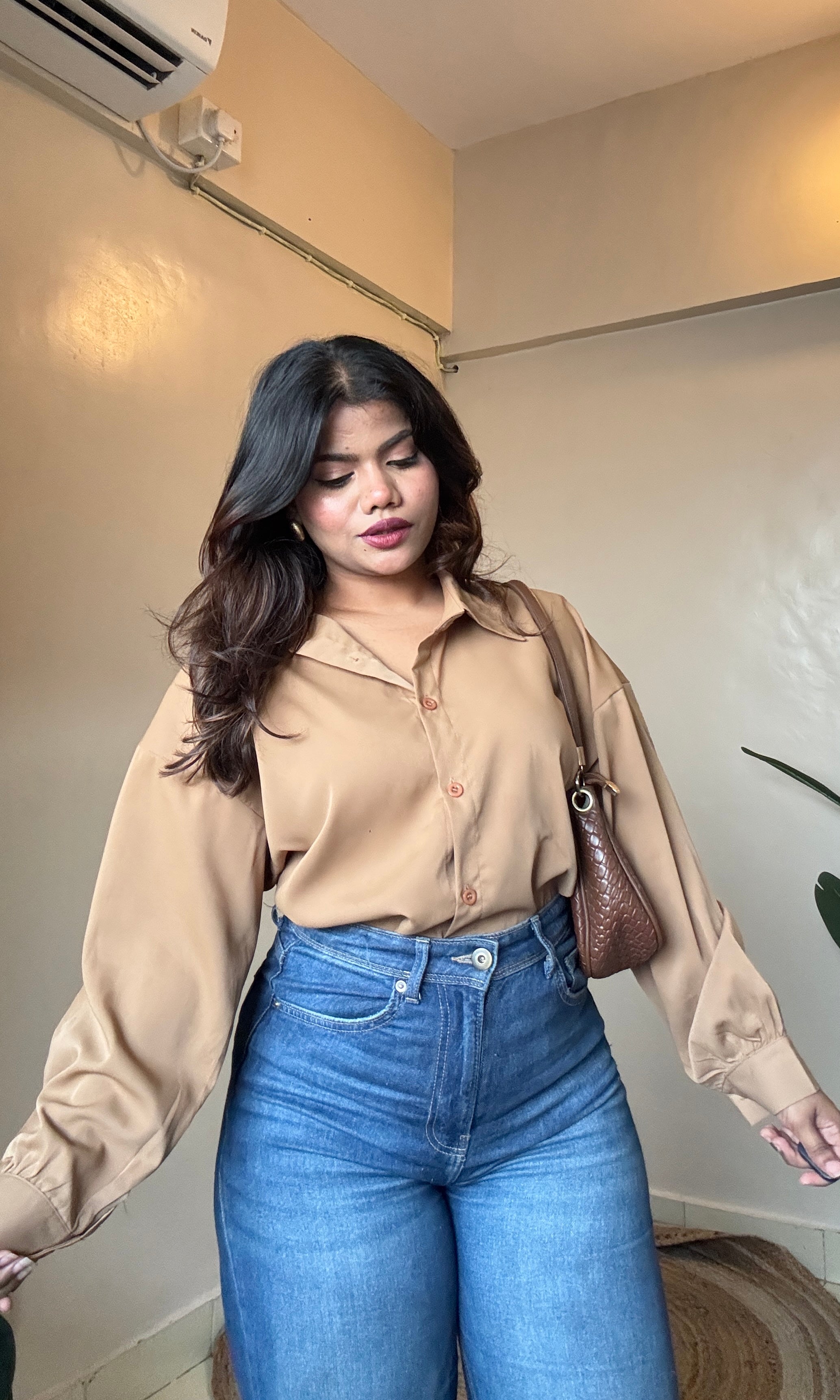 Beige Imported Shirt