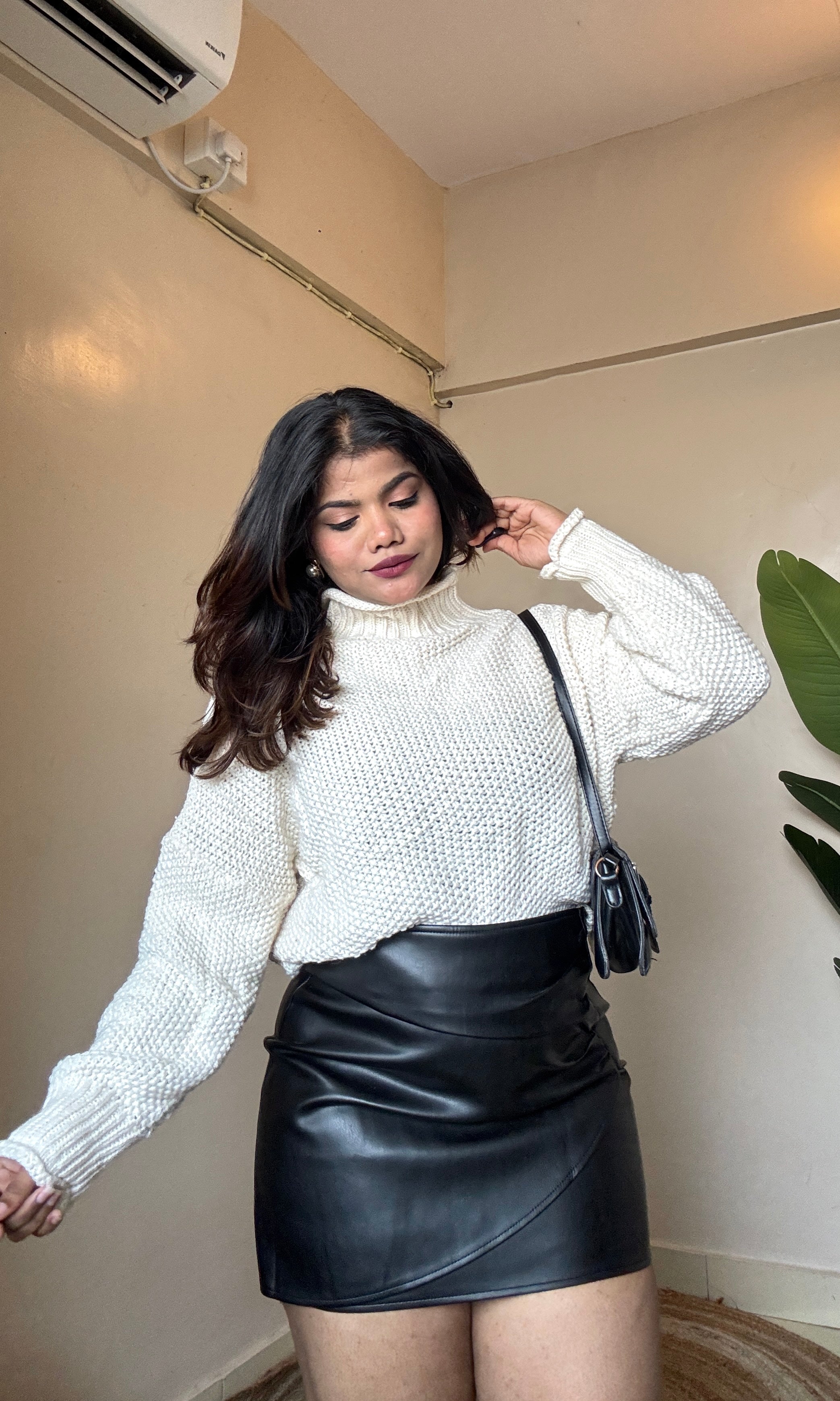 Off-White Knit Pullover