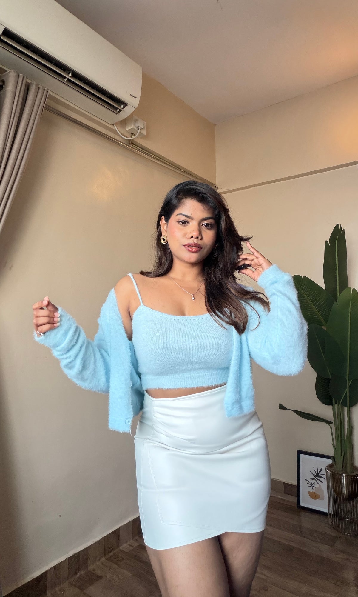 Cardigan & Tank Top Set