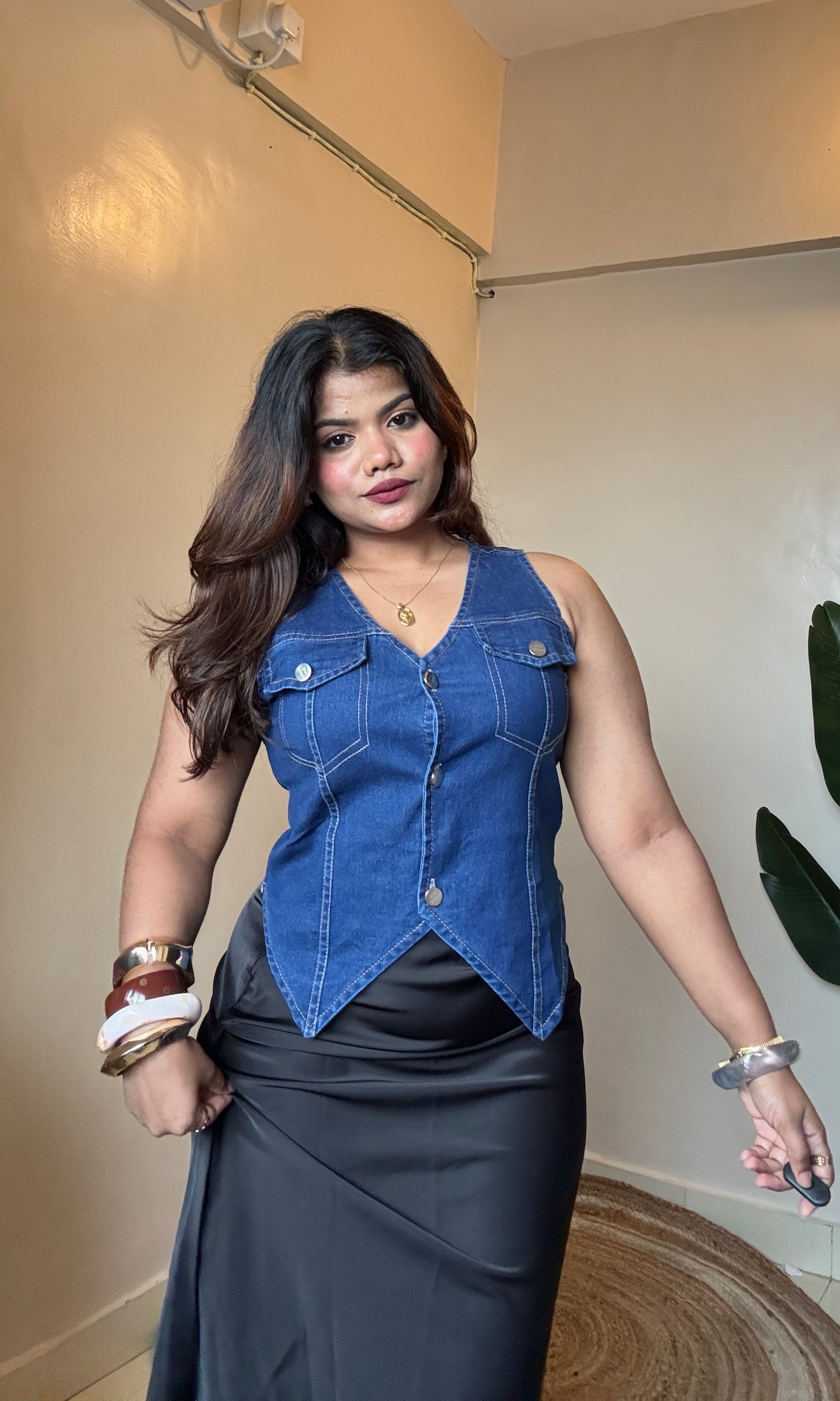 Denim Waist-Coat
