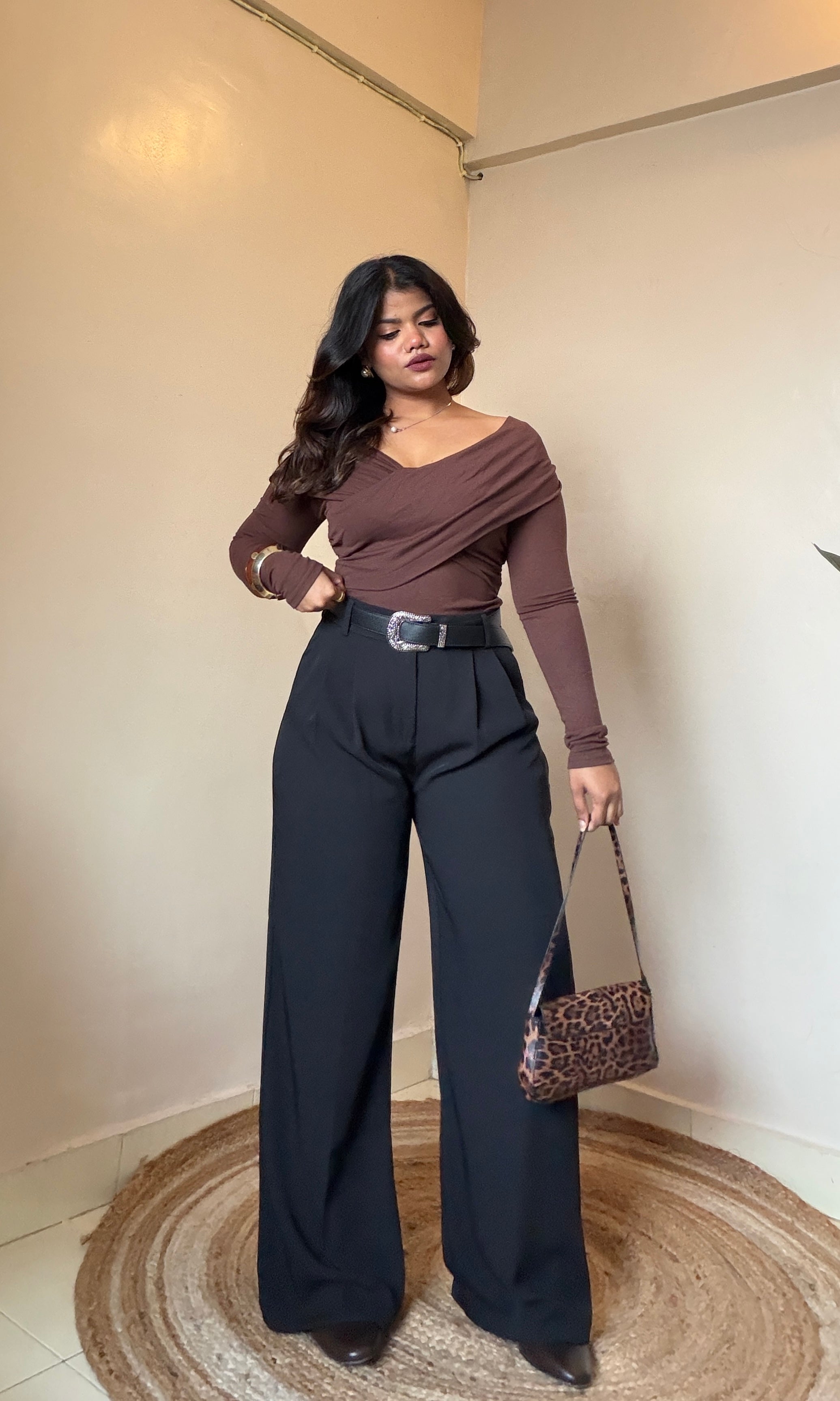 Premium Black Tailored Pants