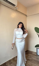 Bling Sheer Corset Top