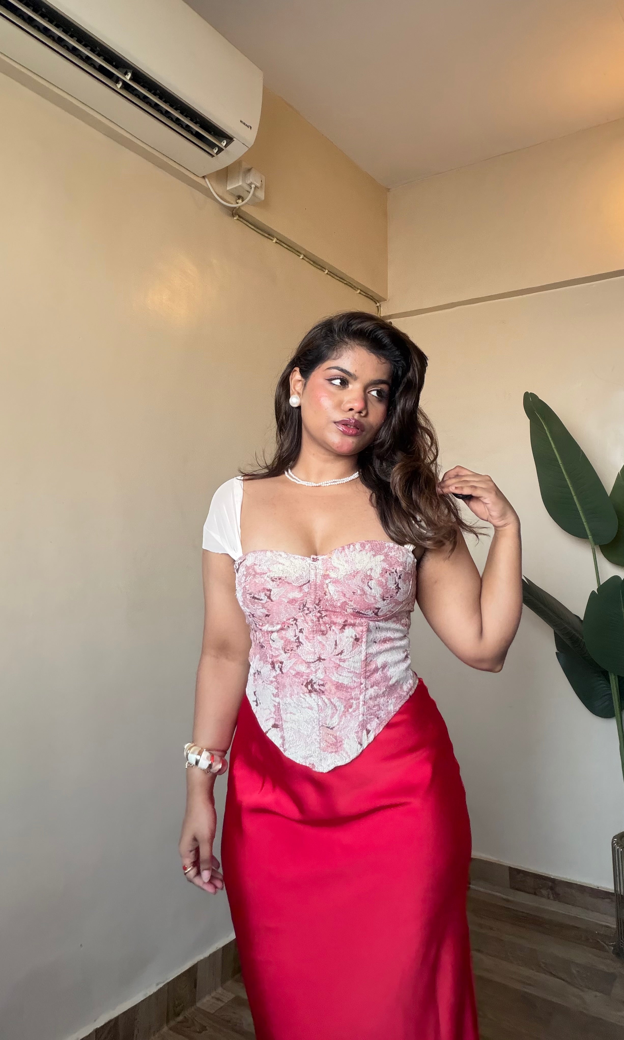 Vintage Affair Floral Corset