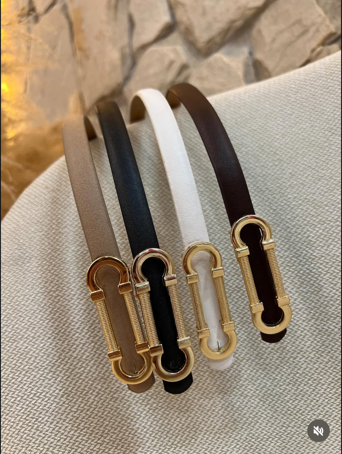 Stylish Metal Adjustable Belt