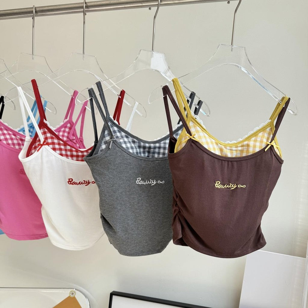 Baby Tee Layered Tank Top