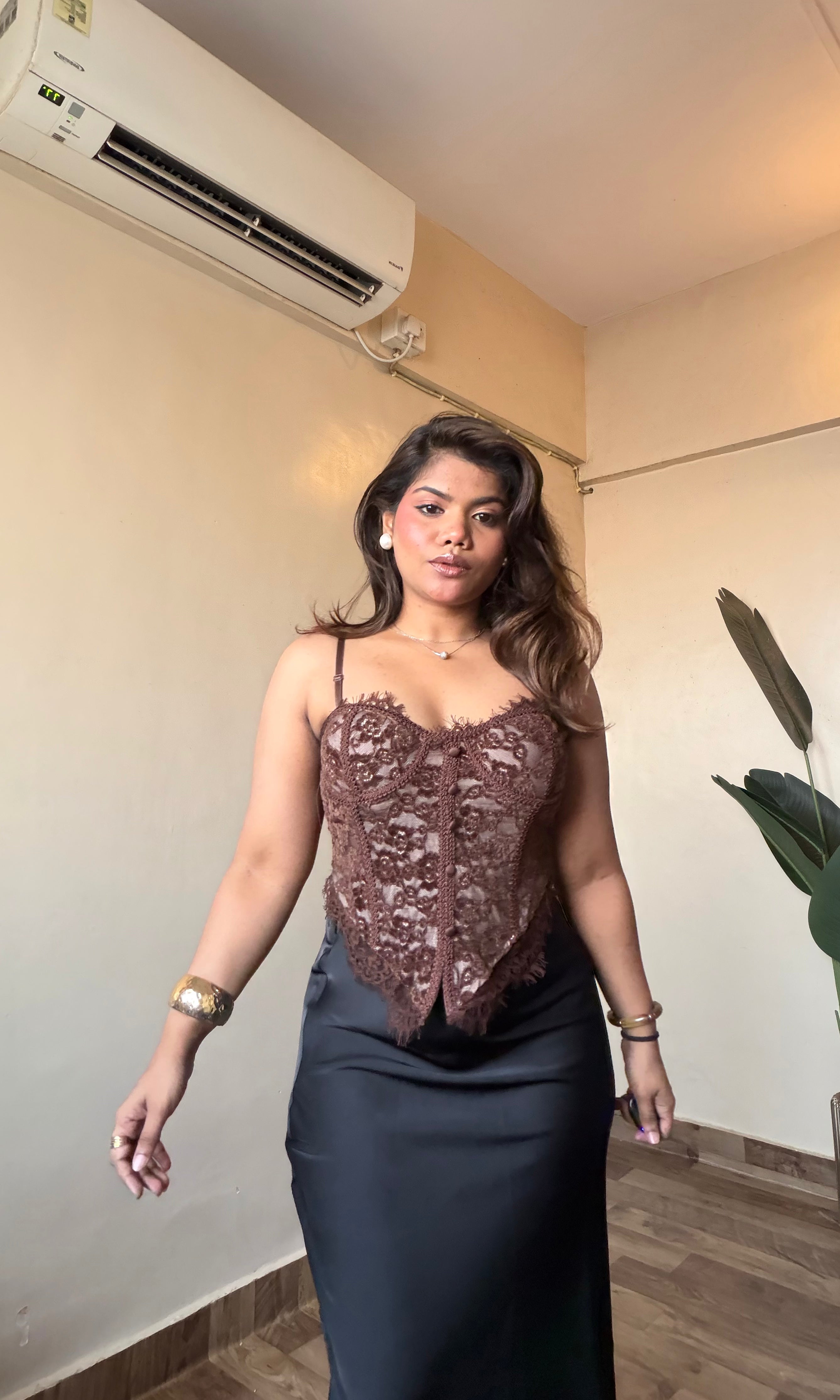 Lacy Sculpted Corset