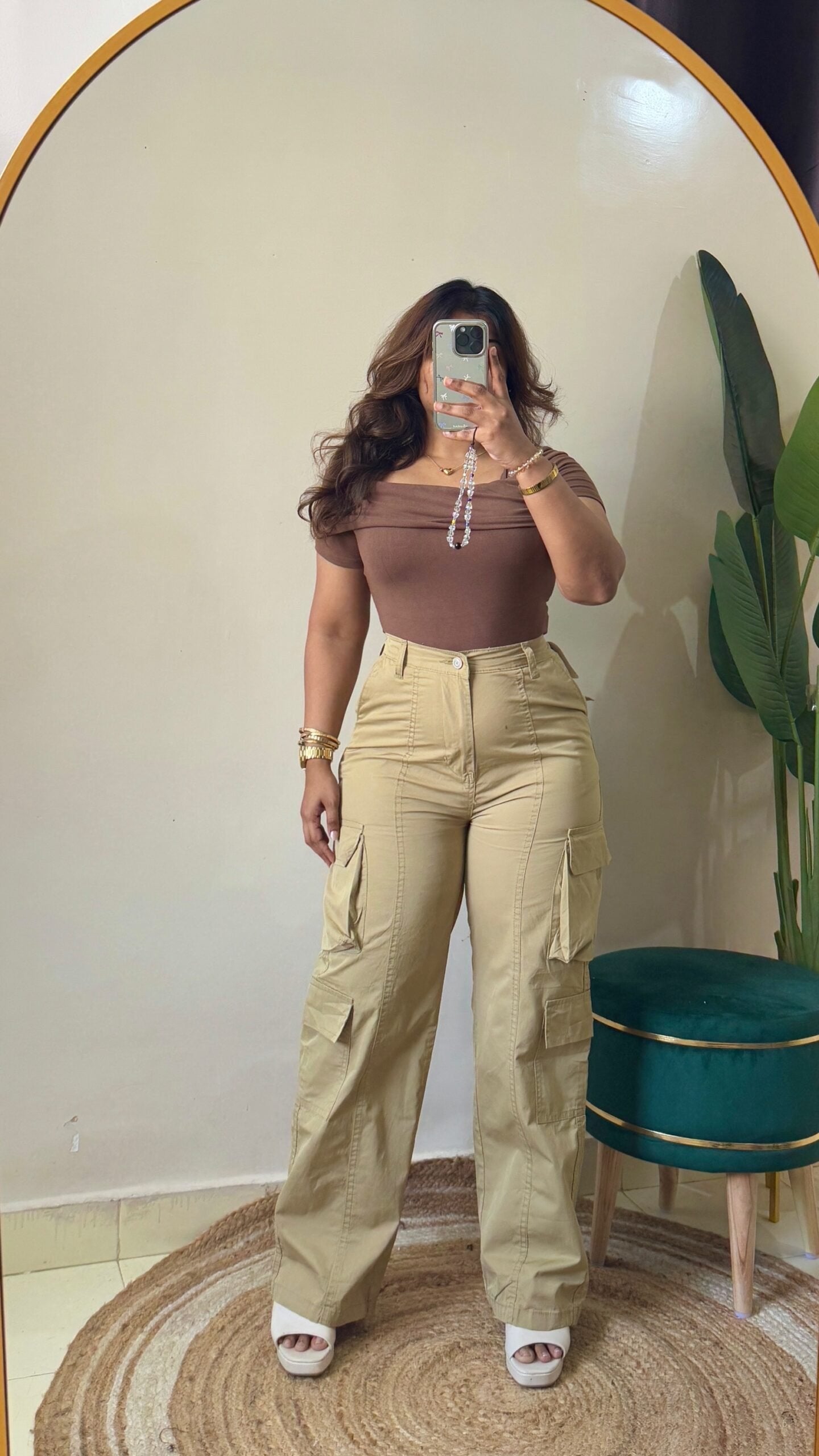 Khaaki 8 pocket Cotton Cargo