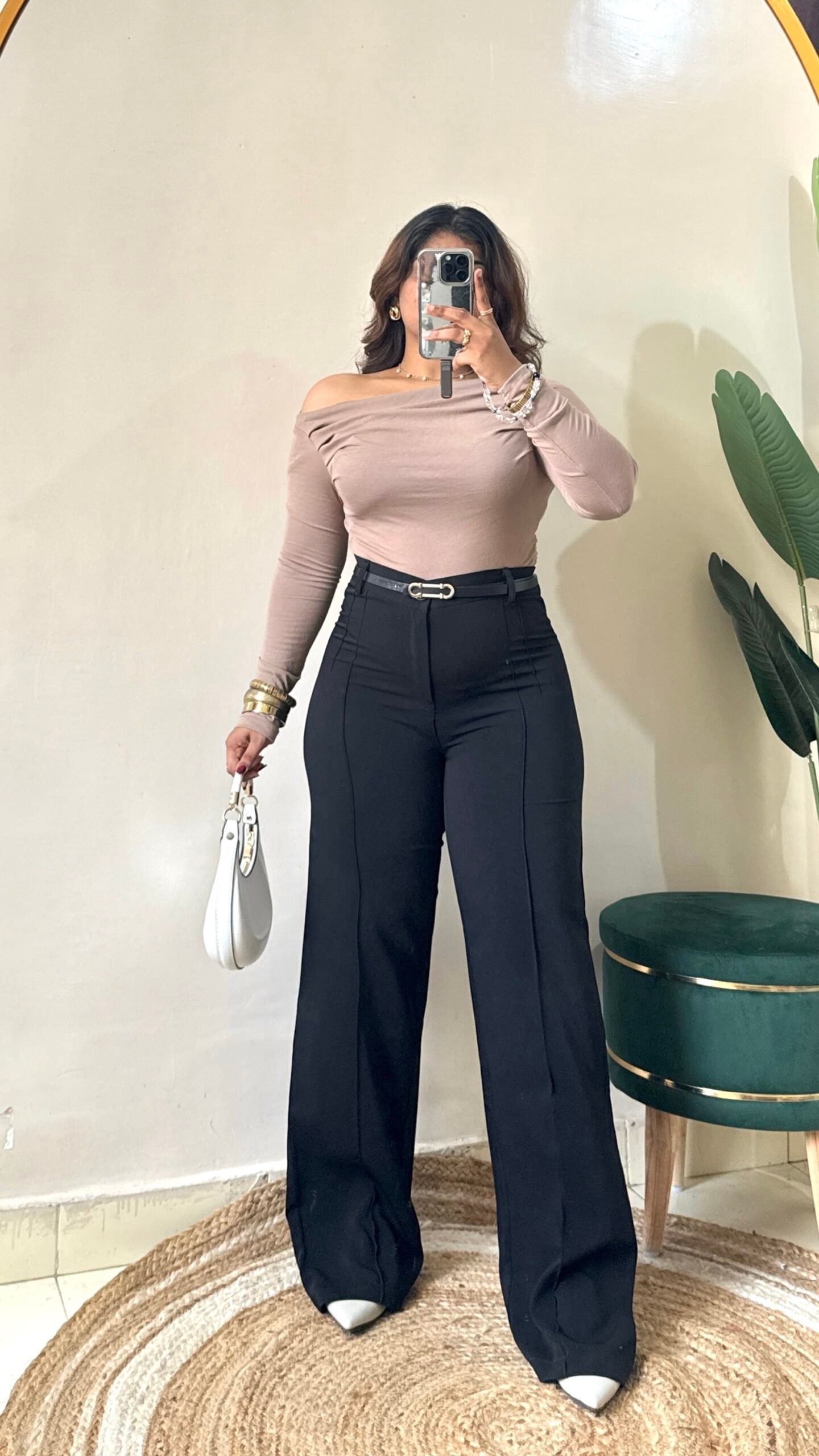 Premium Black Modest Trouser