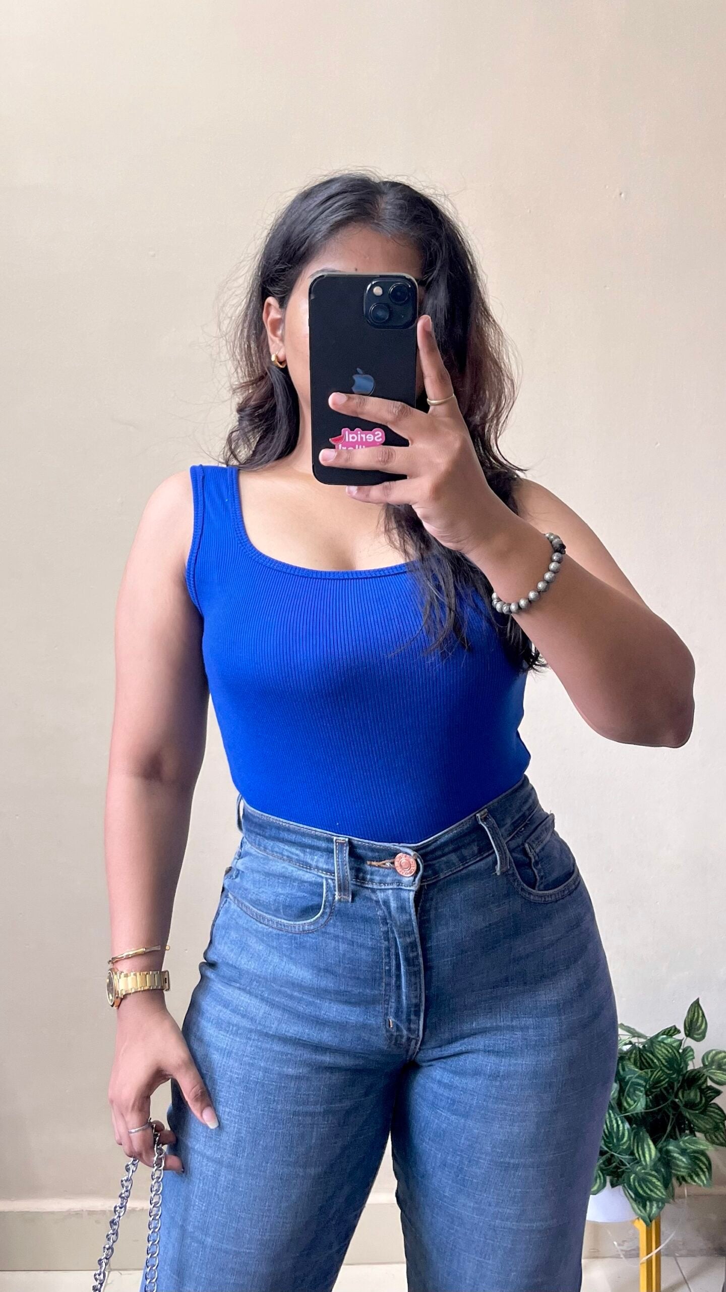 Blue Tank Top