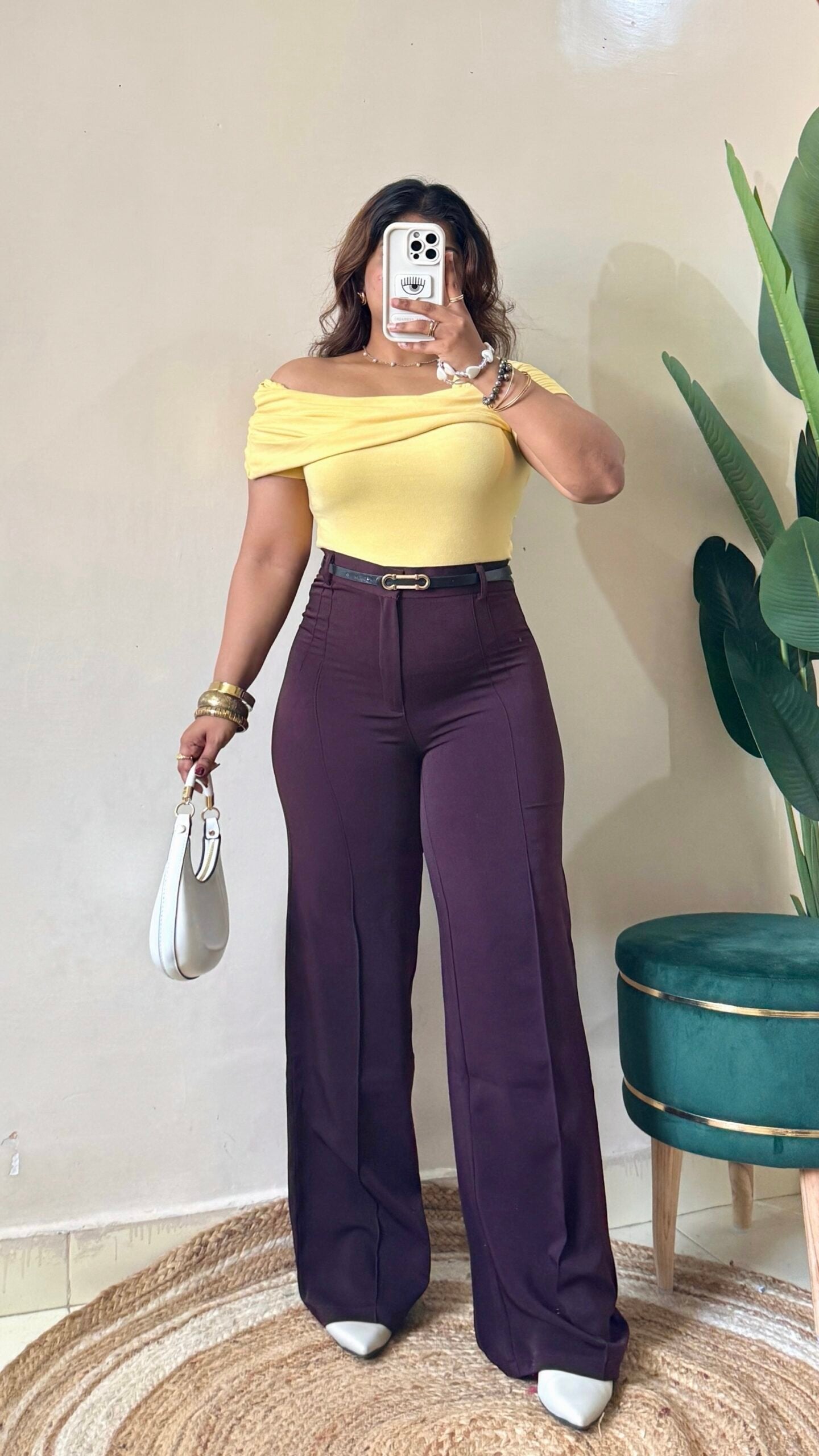 Premium Wine Modest Trouser