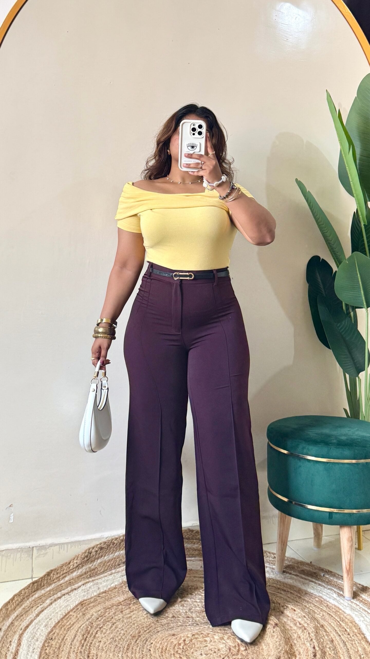 Premium Wine Modest Trouser
